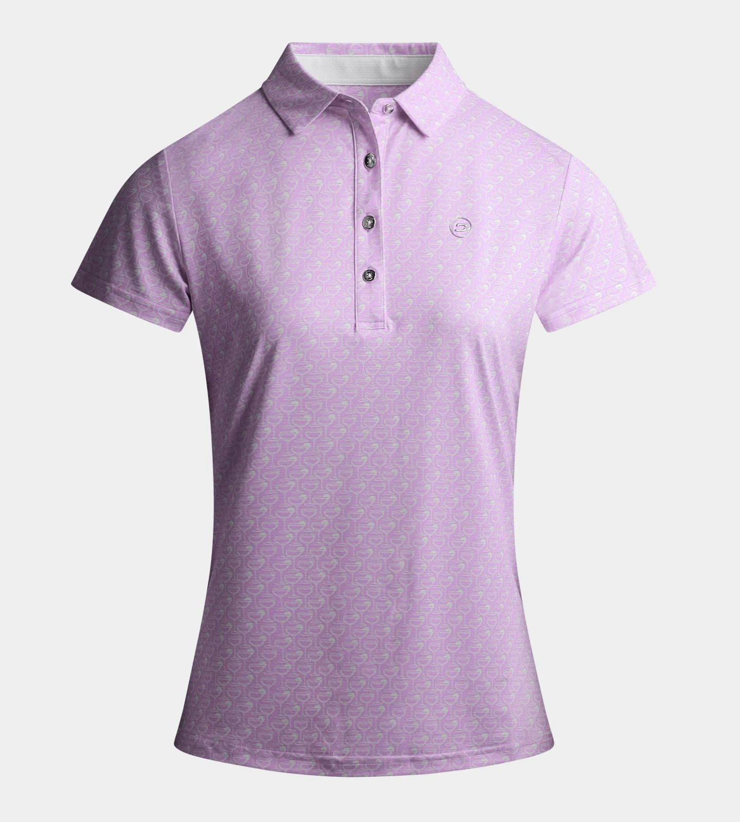 LADIES PARTINI POLO - LAVENDER - Image 4