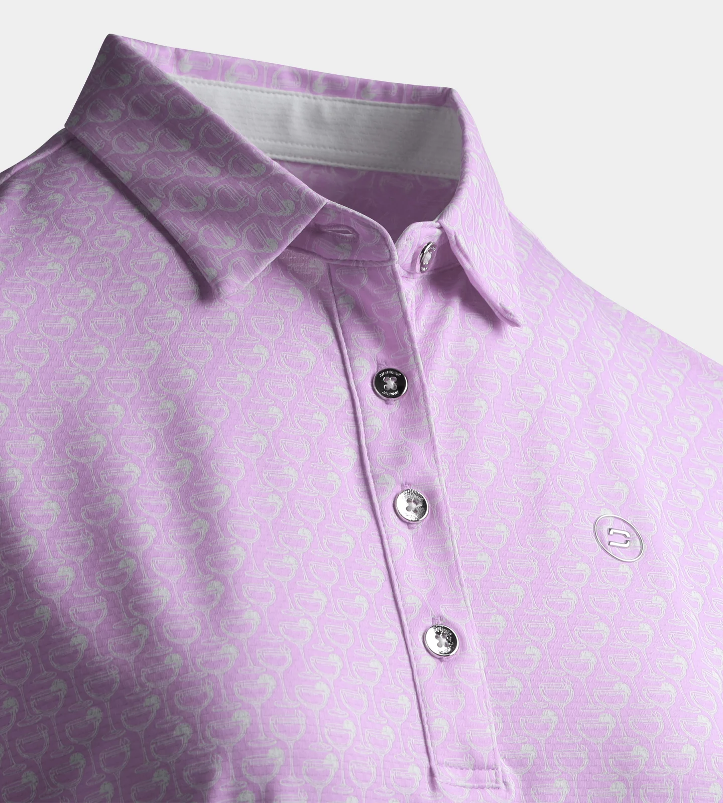 LADIES PARTINI POLO - LAVENDER - Image 5