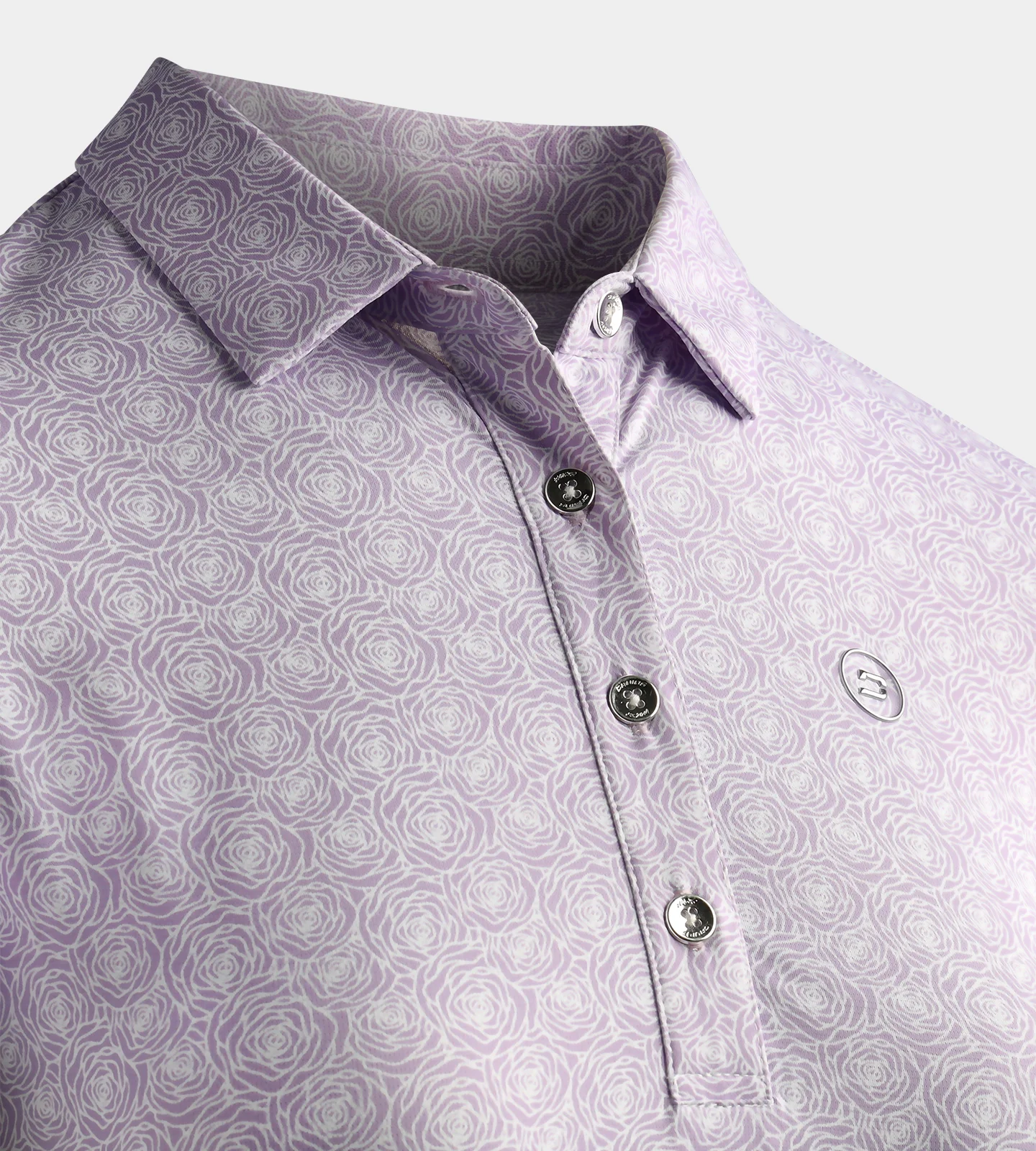 LADIES PETAL POLO - LAVENDER - Image 4