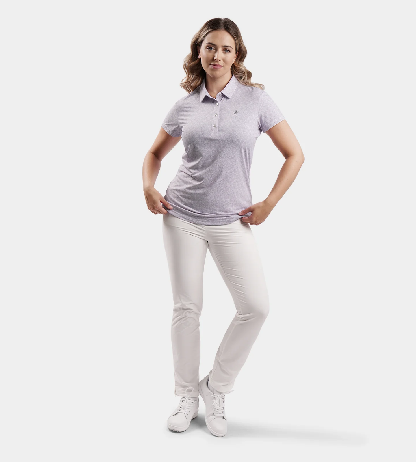 LADIES PETAL POLO - LAVENDER - Image 6