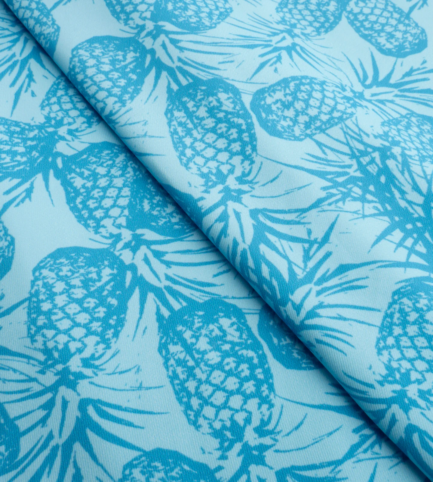 LADIES PINEAPPLE POLO - BLUE - Image 6
