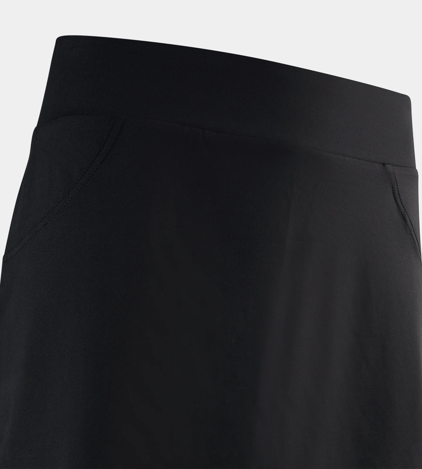 LADIES POCKET SKORTS - BLACK - Image 6