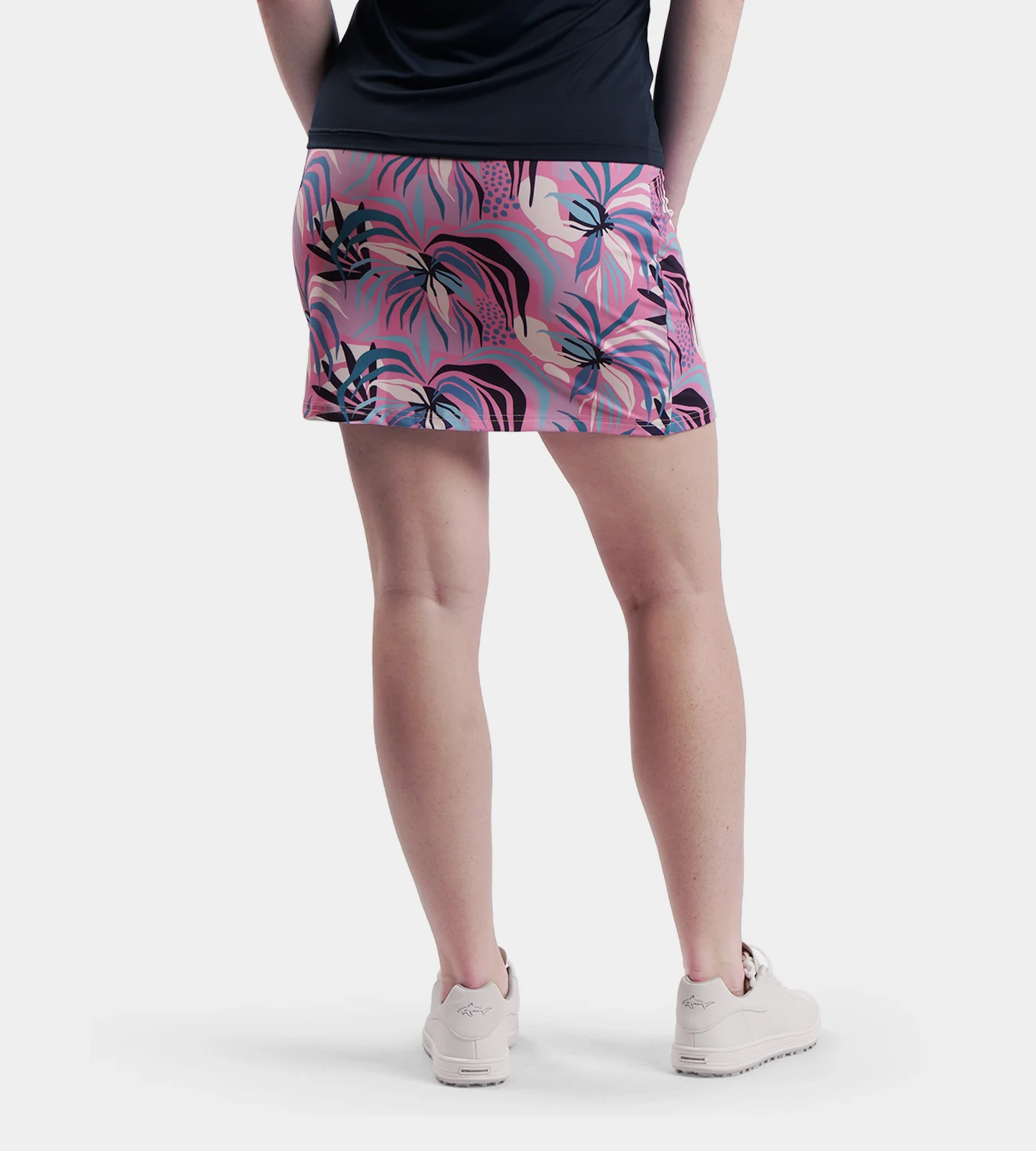 LADIES POCKET SKORTS - TROPIC PINK - Image 2