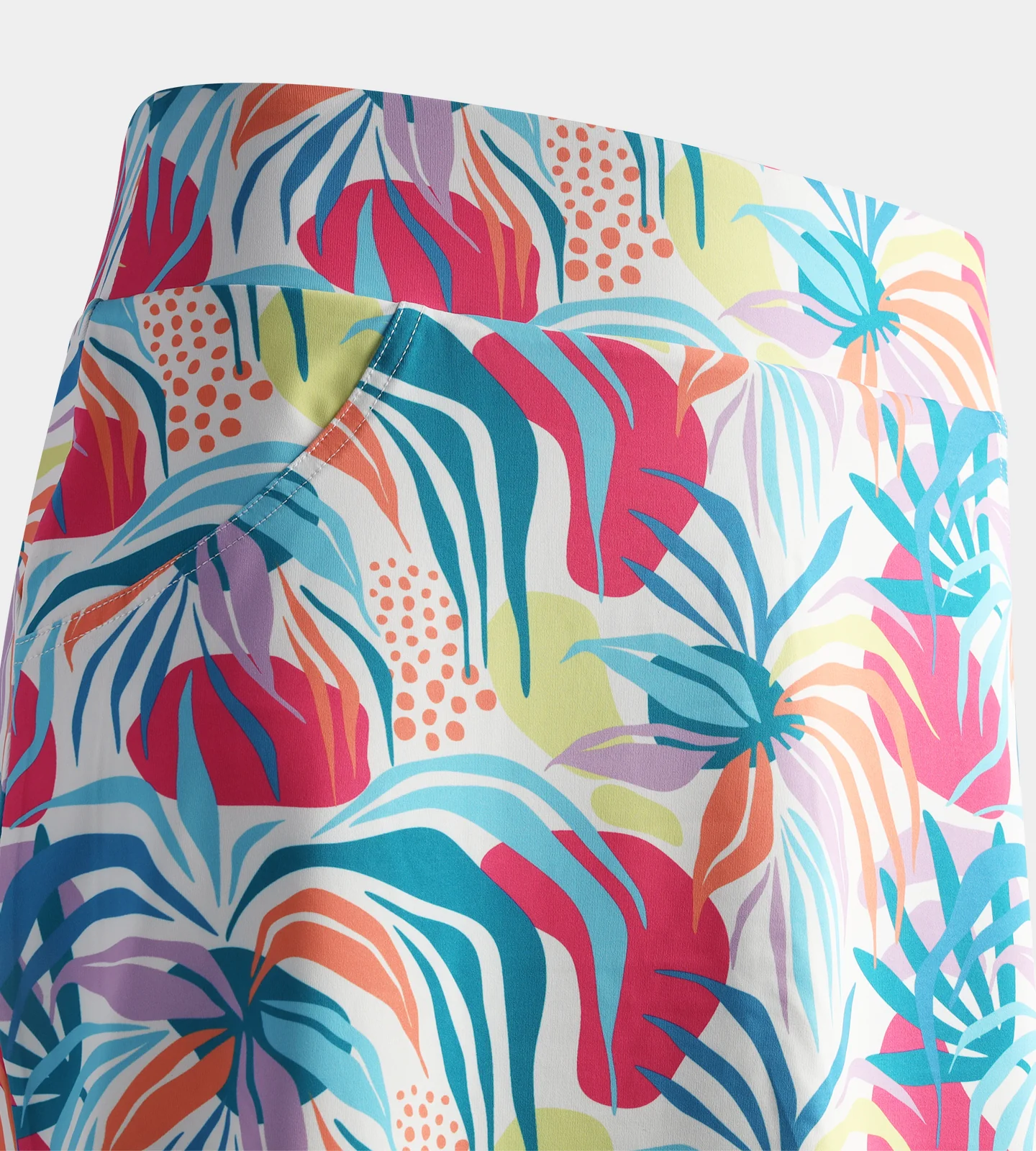 LADIES POCKET SKORTS - TROPIC WHITE - Image 7