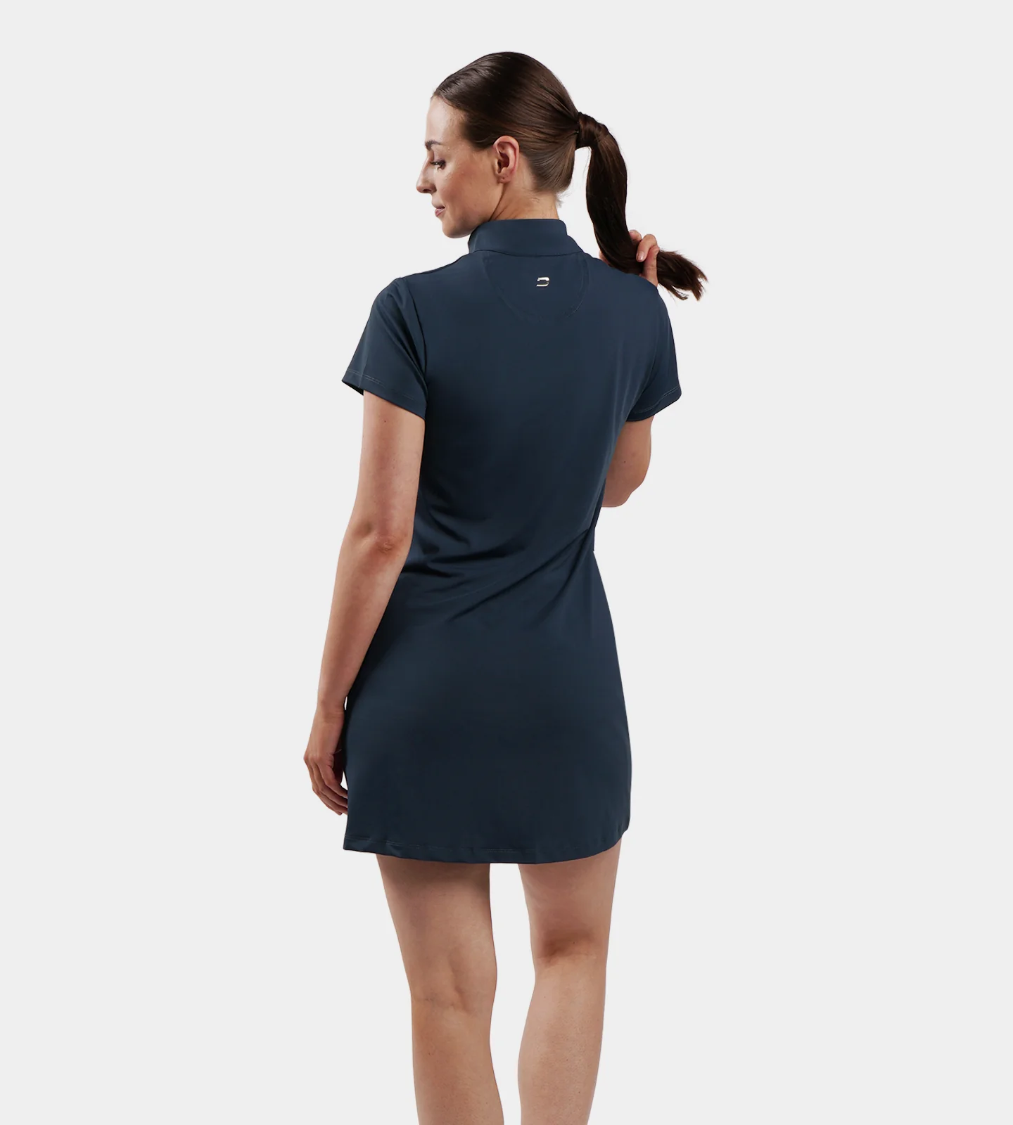 LADIES PRISM DRESS - NAVY - Image 3