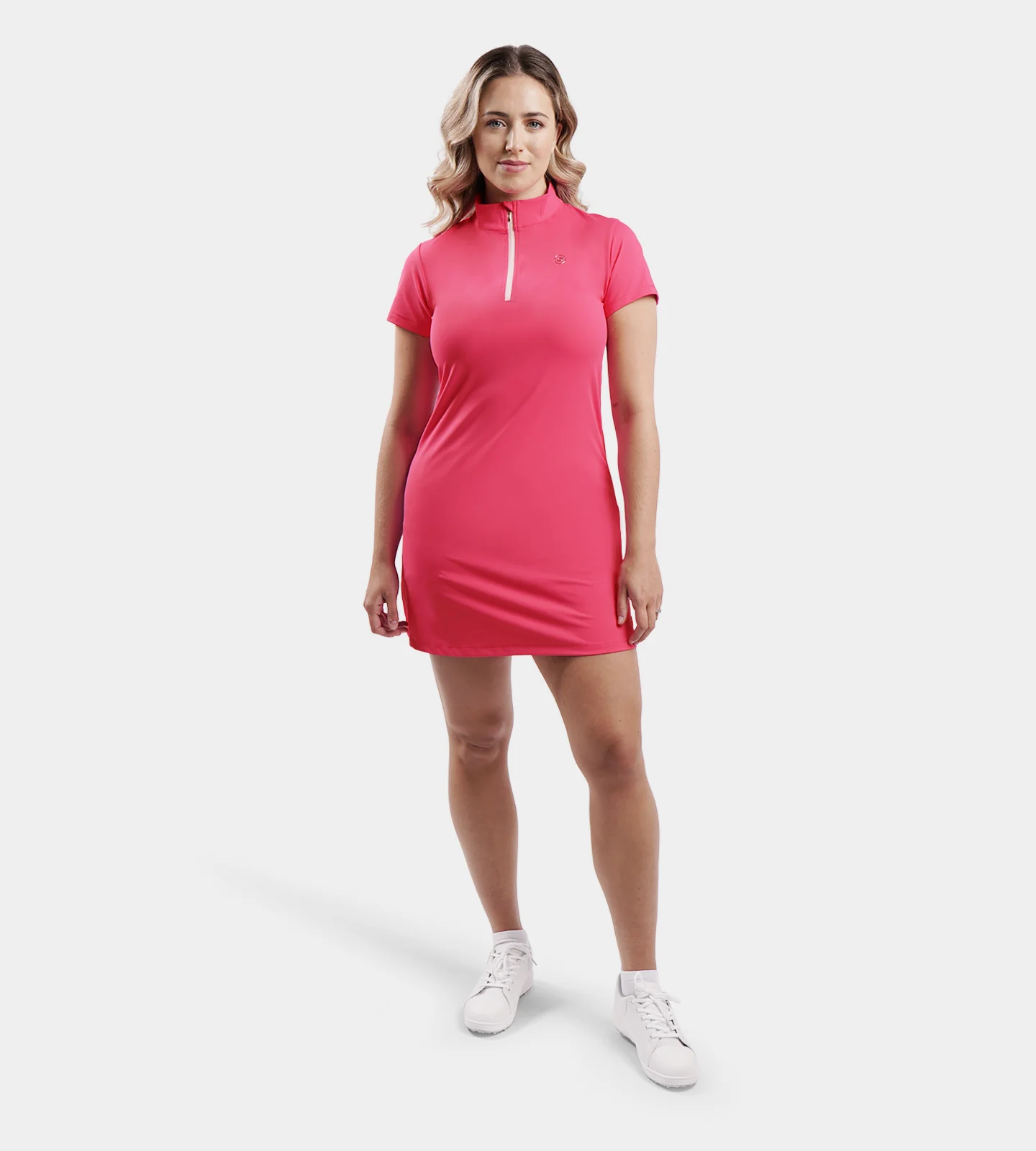 LADIES PRISM DRESS - PINK - Image 4