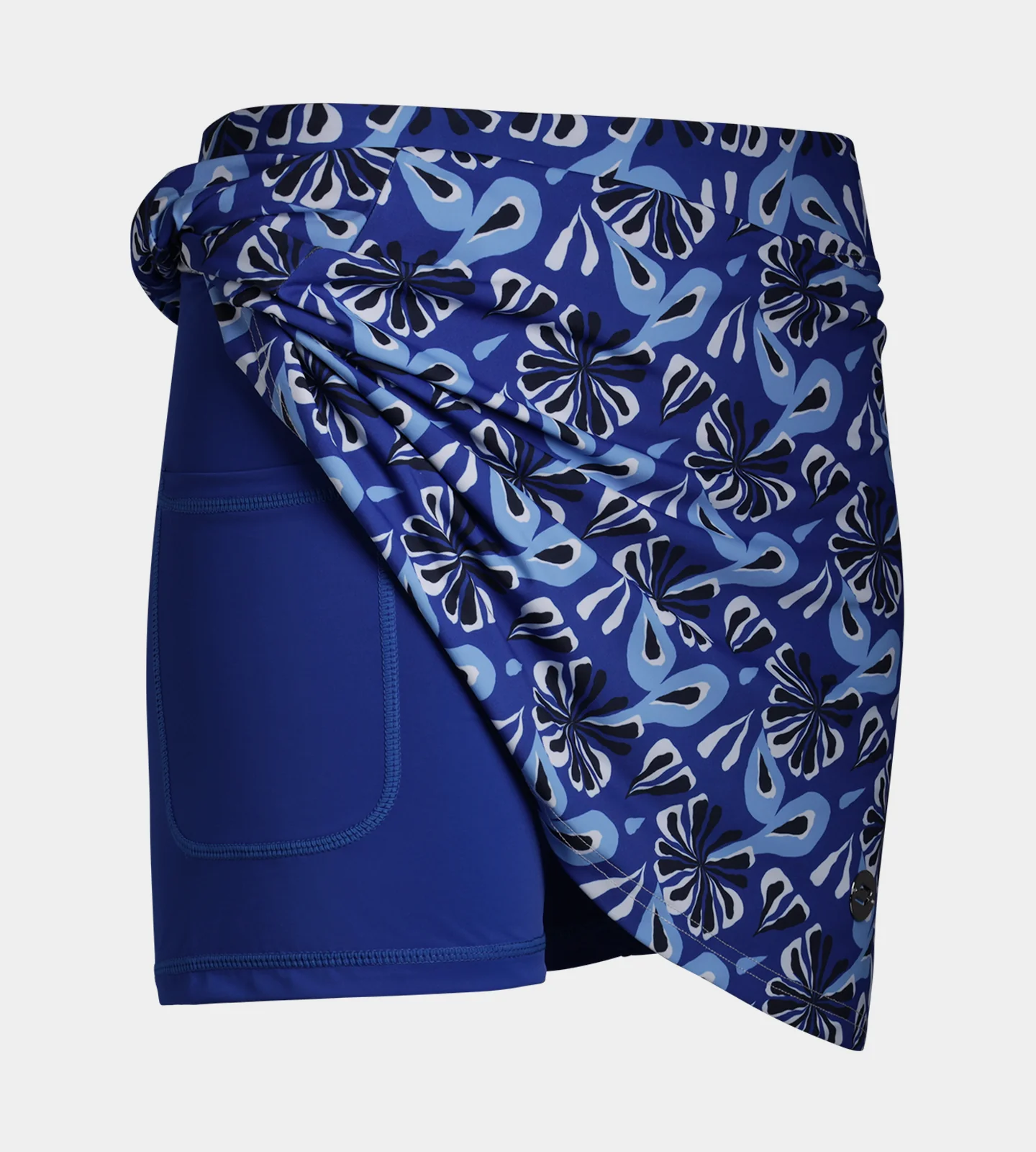 LADIES SIENNA SKORTS - FLORAL NAVY - Image 7