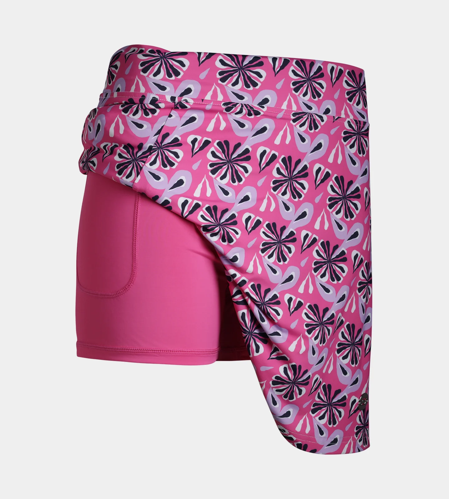 LADIES SIENNA SKORTS - FLORAL PINK - Image 8