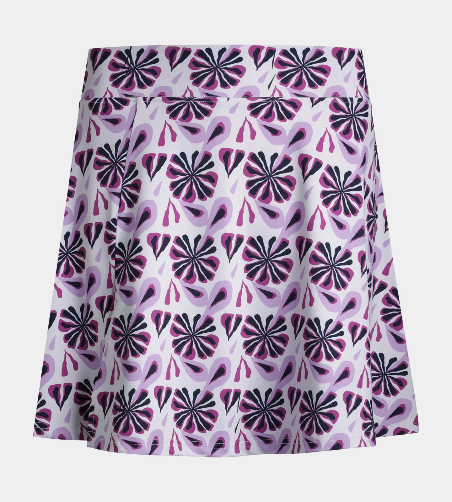 LADIES SIENNA SKORTS - FLORAL PURPLE - Image 6
