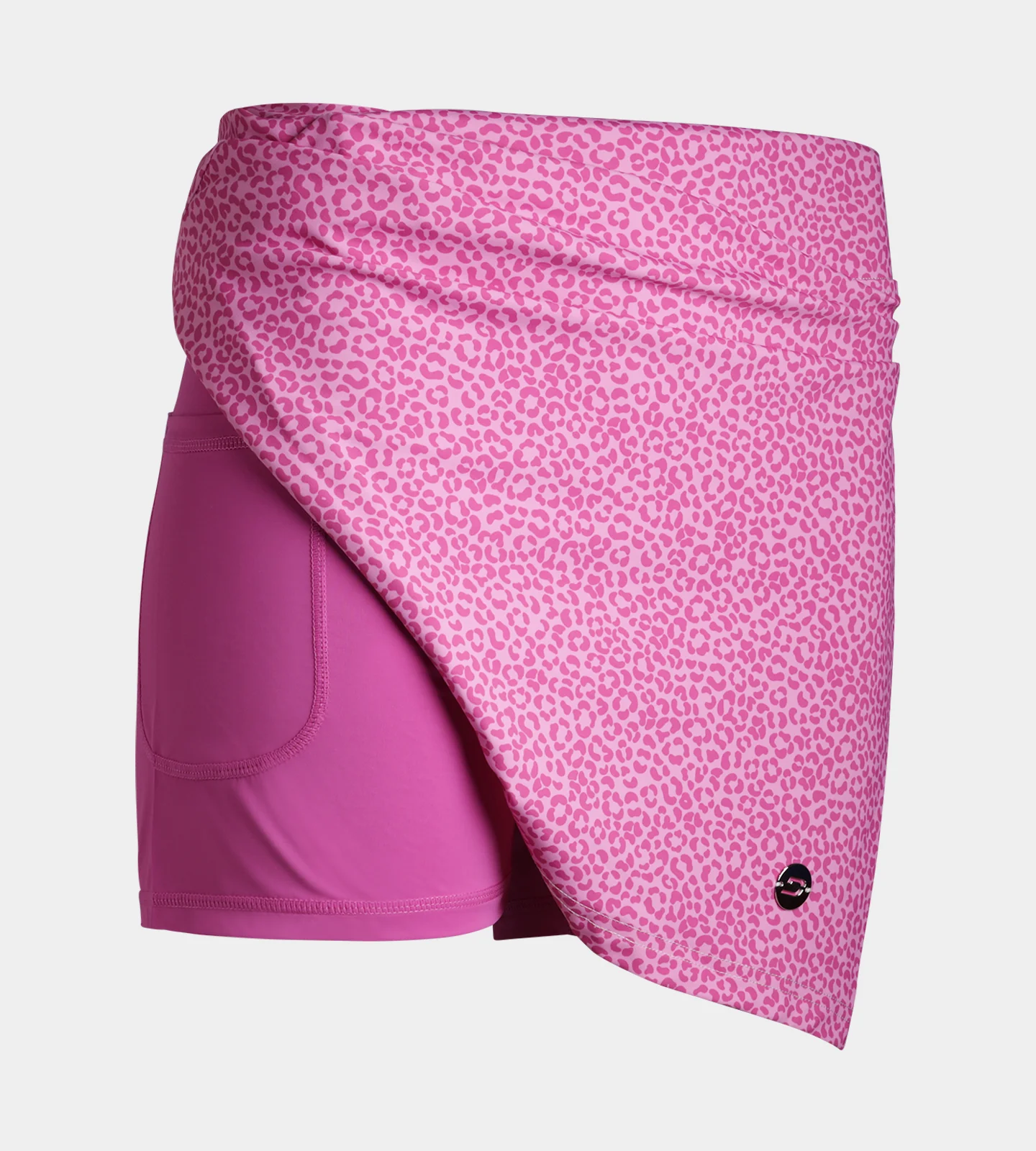 LADIES SIENNA SKORTS - LEOPARD PINK - Image 8