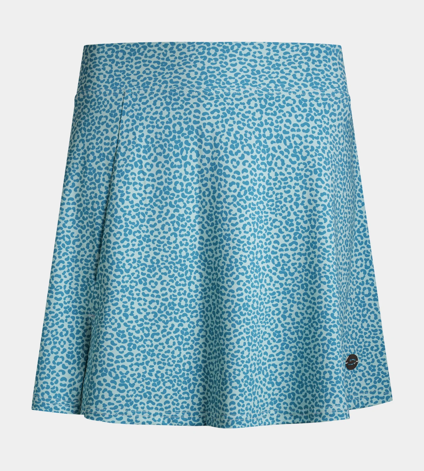 LADIES SIENNA SKORTS - LEOPARD TEAL - Image 5