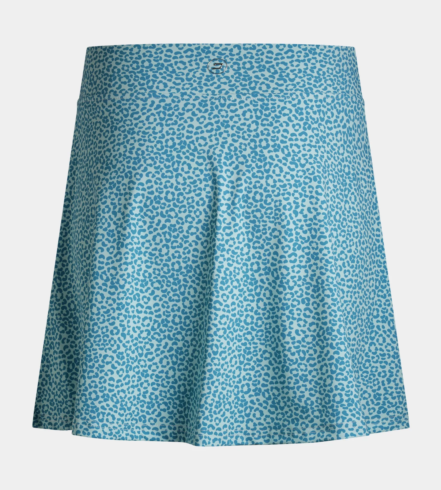 LADIES SIENNA SKORTS - LEOPARD TEAL - Image 8