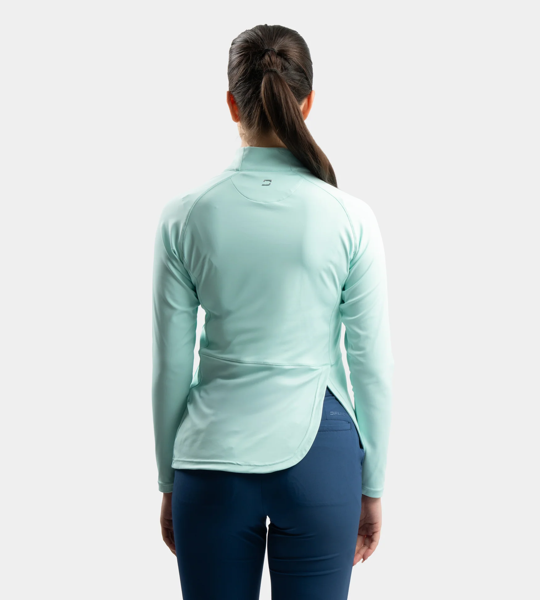 LADIES SPLIT HEM MIDLAYER - MINT - Image 2