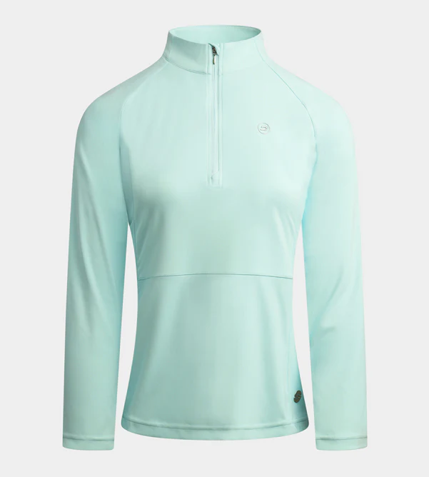 LADIES SPLIT HEM MIDLAYER - MINT - Image 5