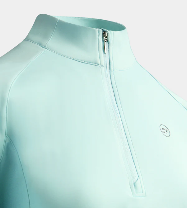 LADIES SPLIT HEM MIDLAYER - MINT - Image 6
