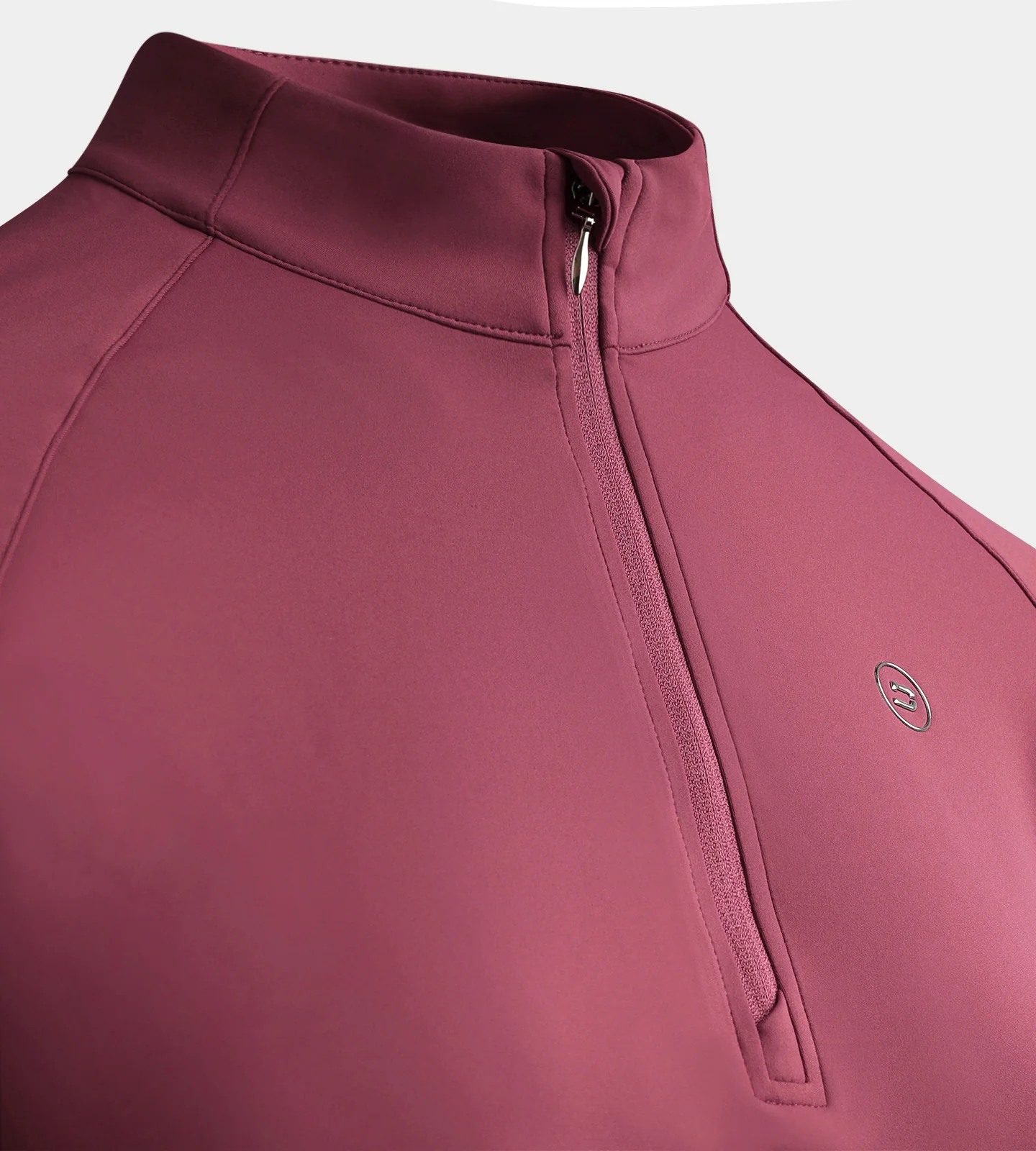 LADIES SPLIT HEM MIDLAYER - MULBERRY - Image 6