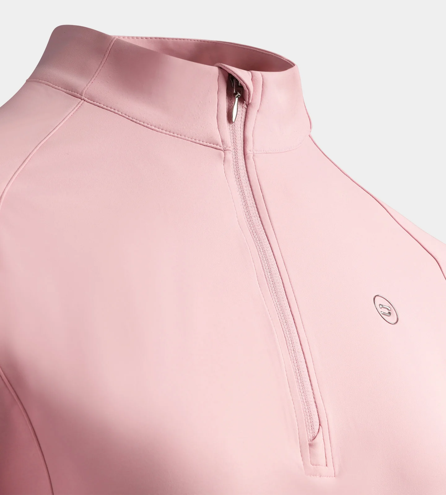 LADIES SPLIT HEM MIDLAYER - PINK - Image 6