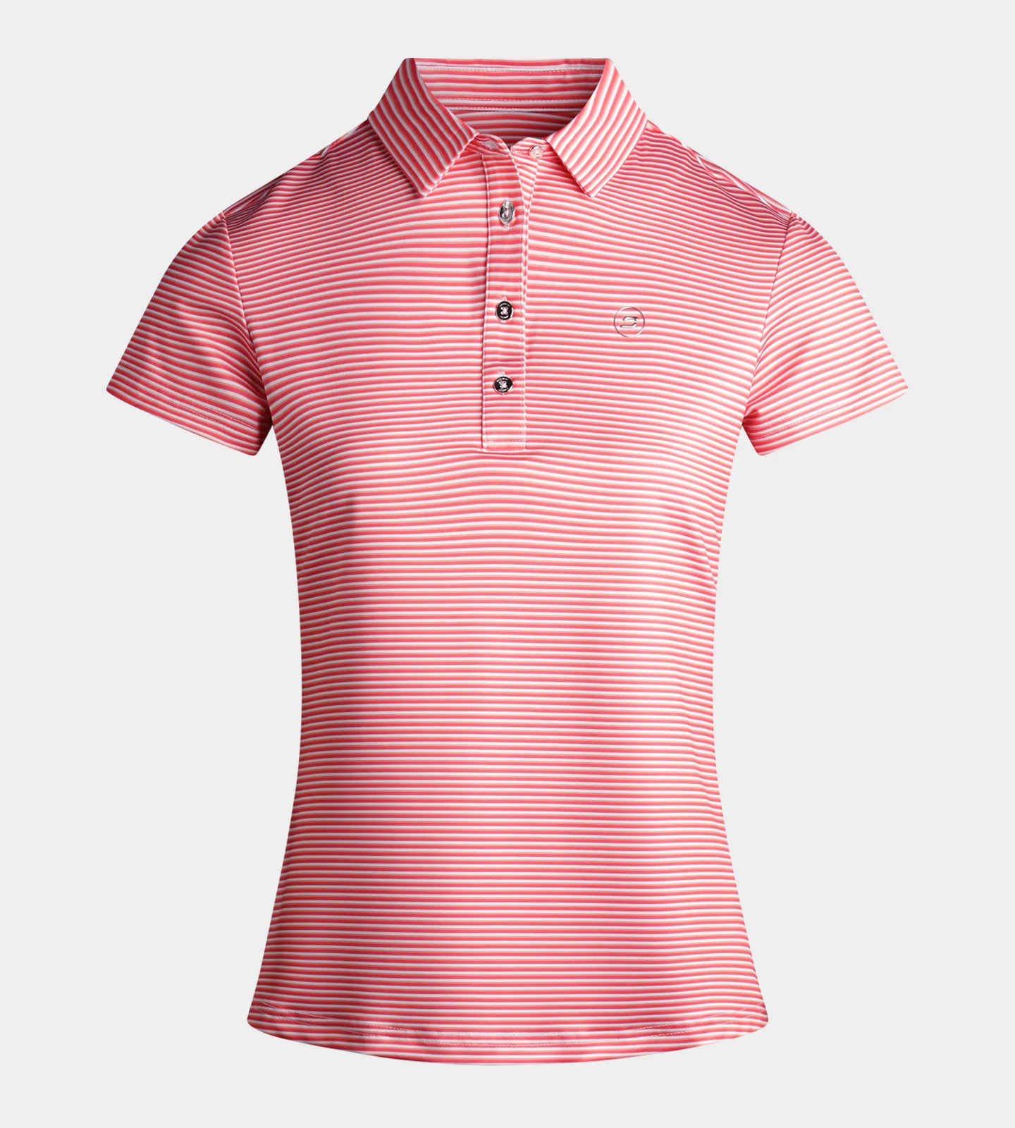 LADIES SPRING POLO - CORAL - Image 4