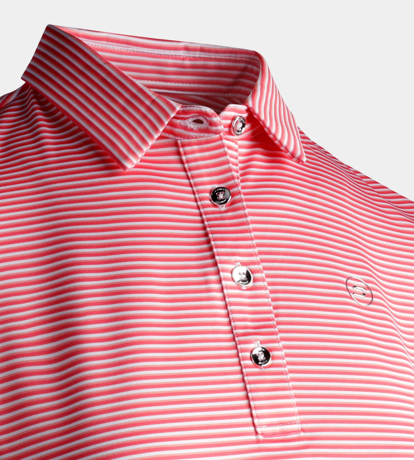 LADIES SPRING POLO - CORAL - Image 5