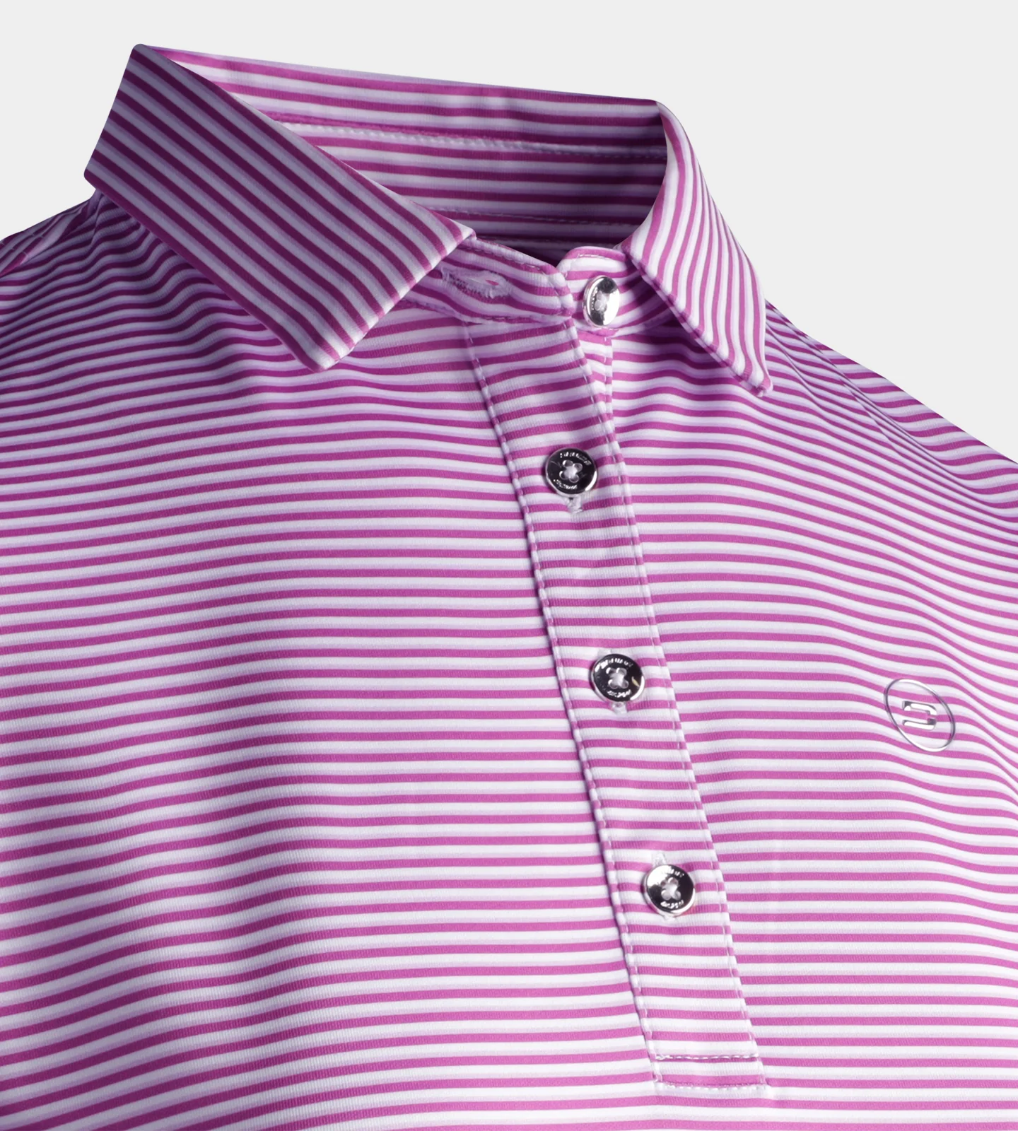 LADIES SPRING POLO - PURPLE - Image 5