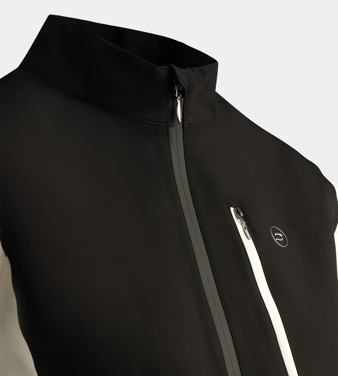 LADIES STORME RAIN JACKET - BLACK - Image 6