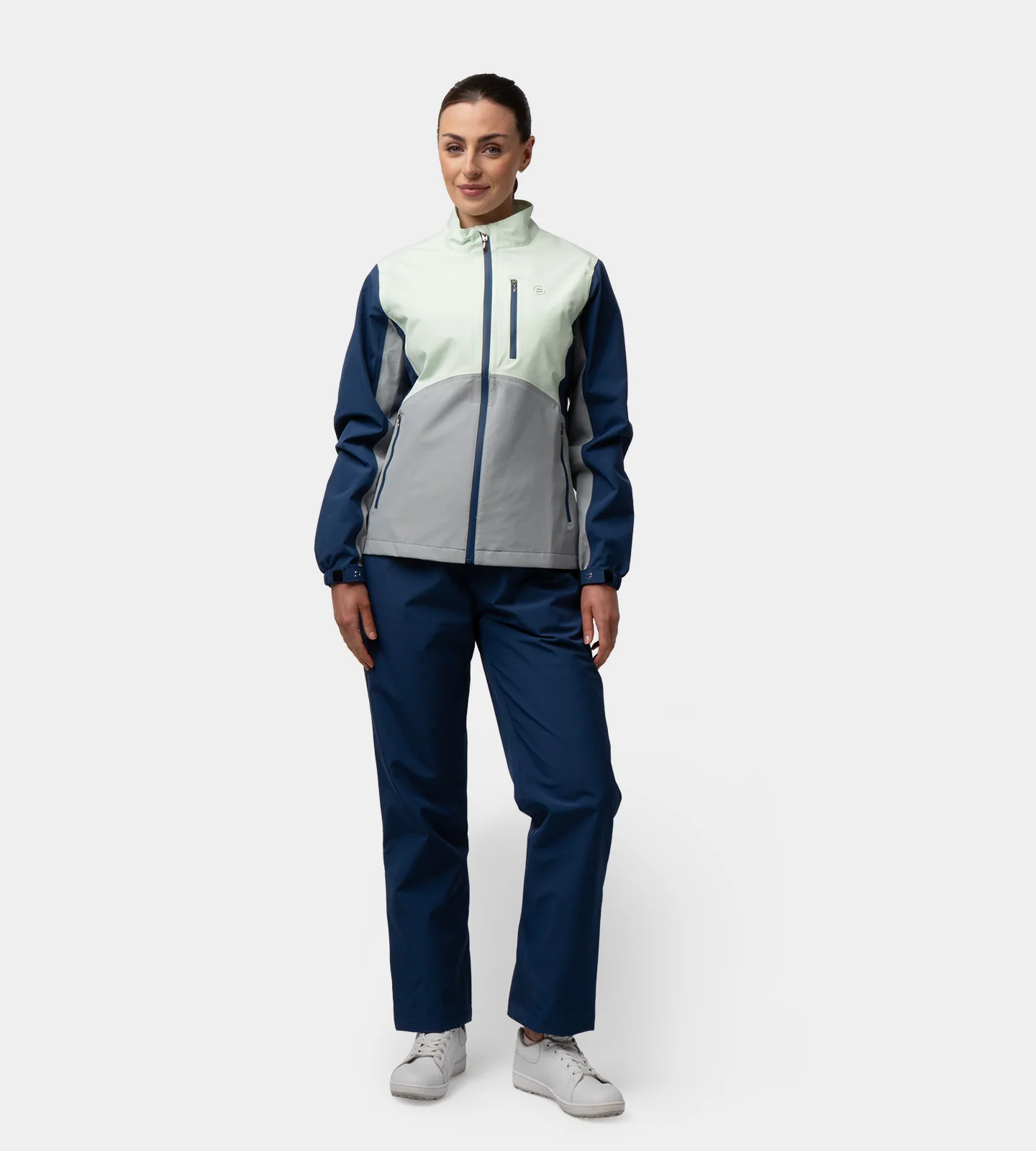 LADIES STORME RAIN JACKET - MINT - Image 3