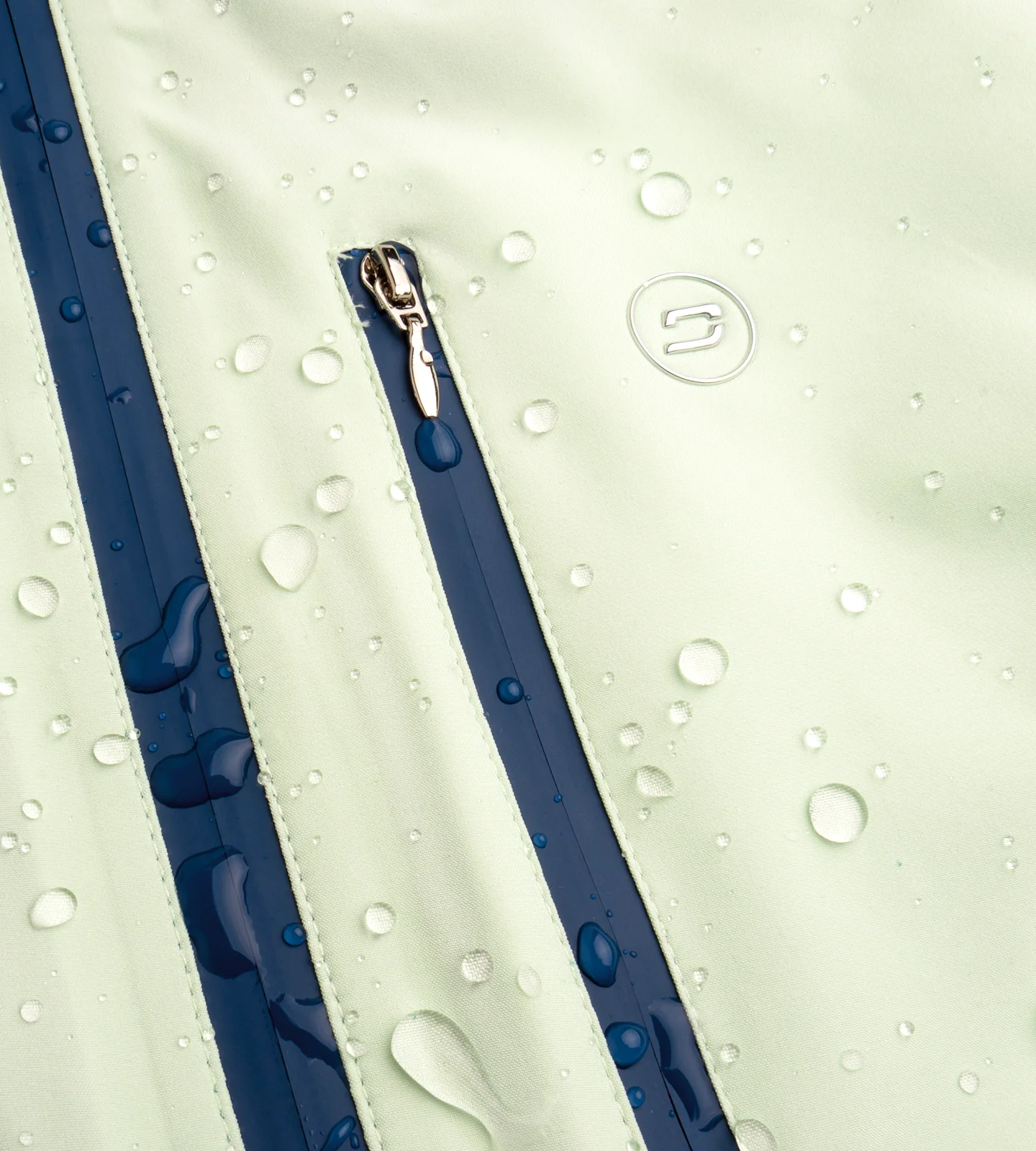 LADIES STORME RAIN JACKET - MINT - Image 8