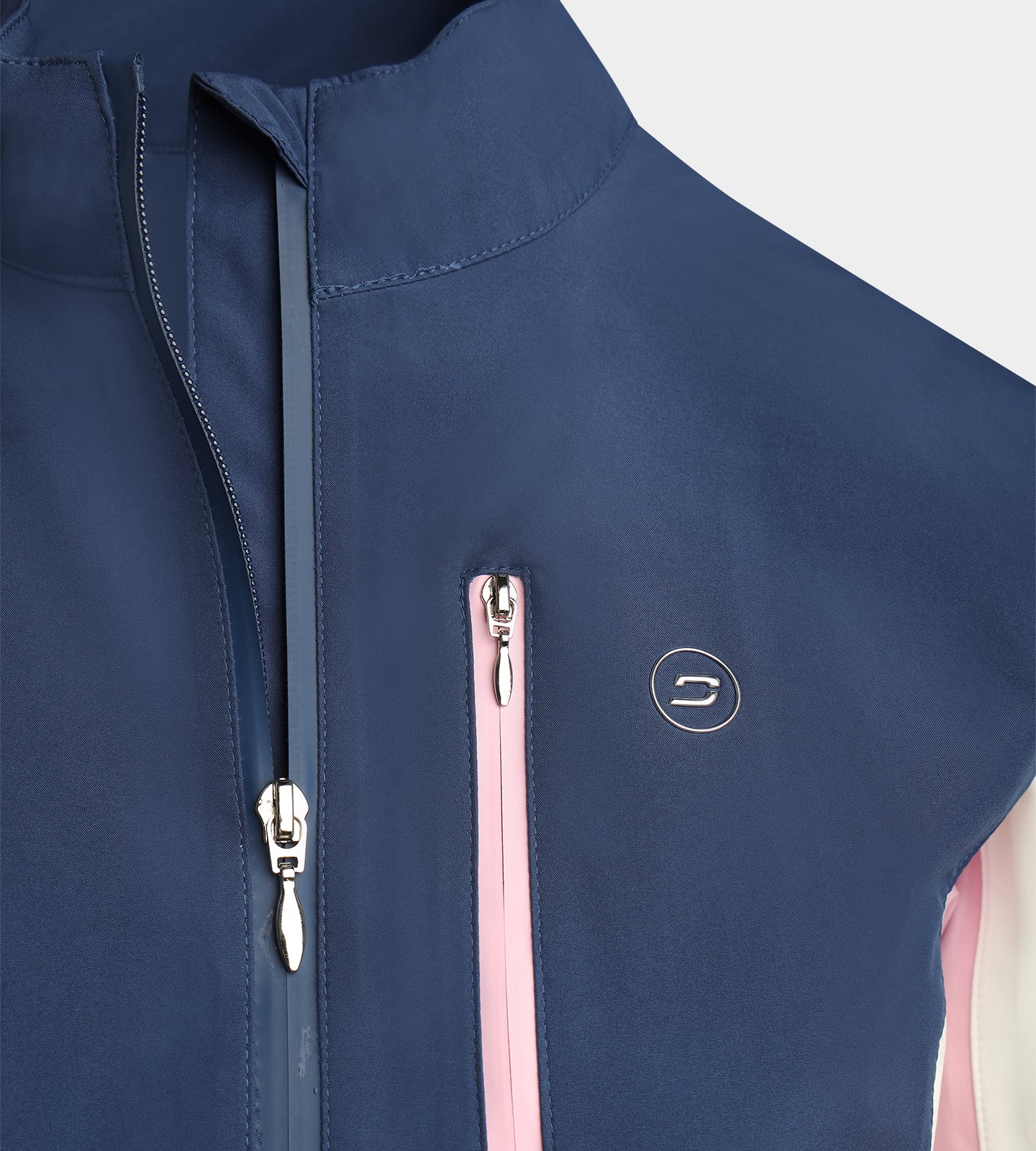 LADIES STORME RAIN JACKET - NAVY - Image 7