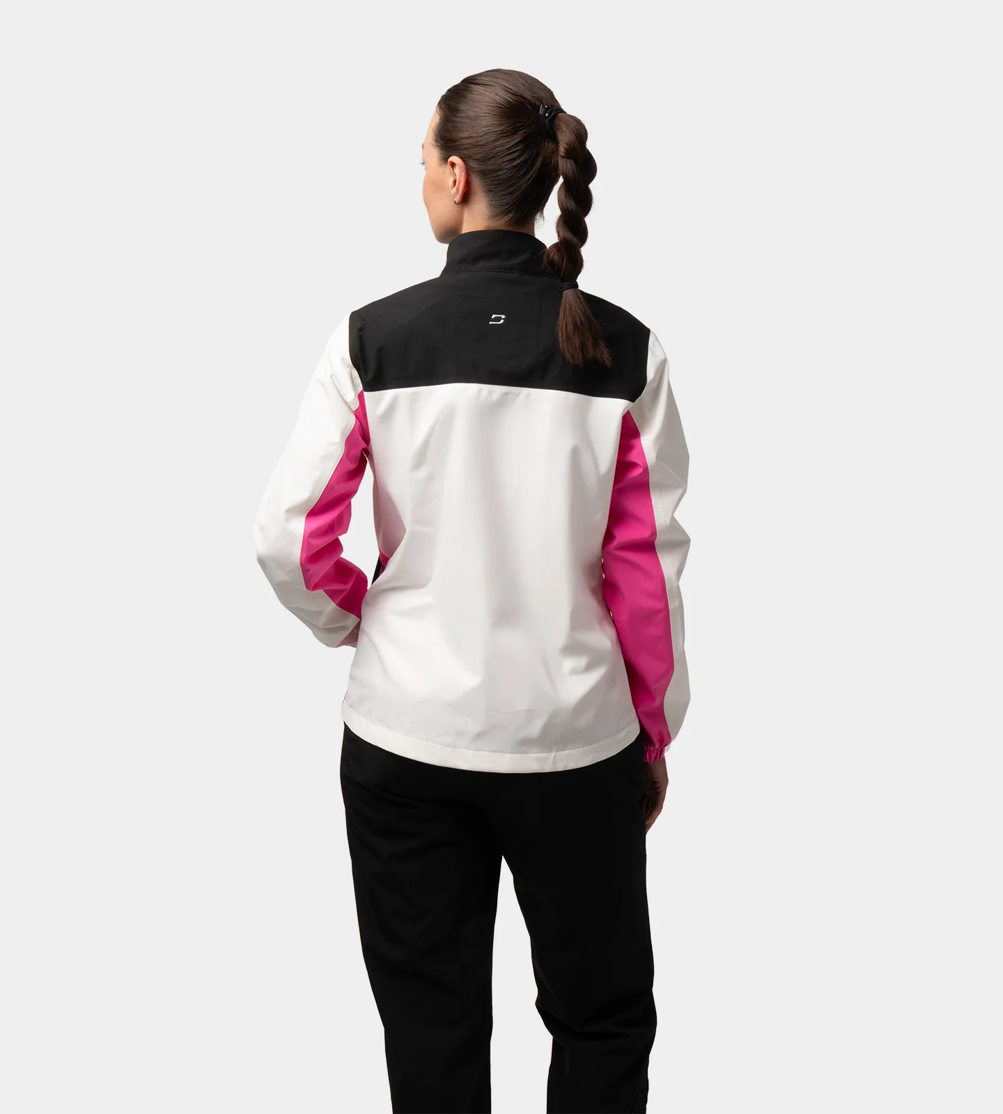 LADIES STORME RAIN JACKET - PINK - Image 2