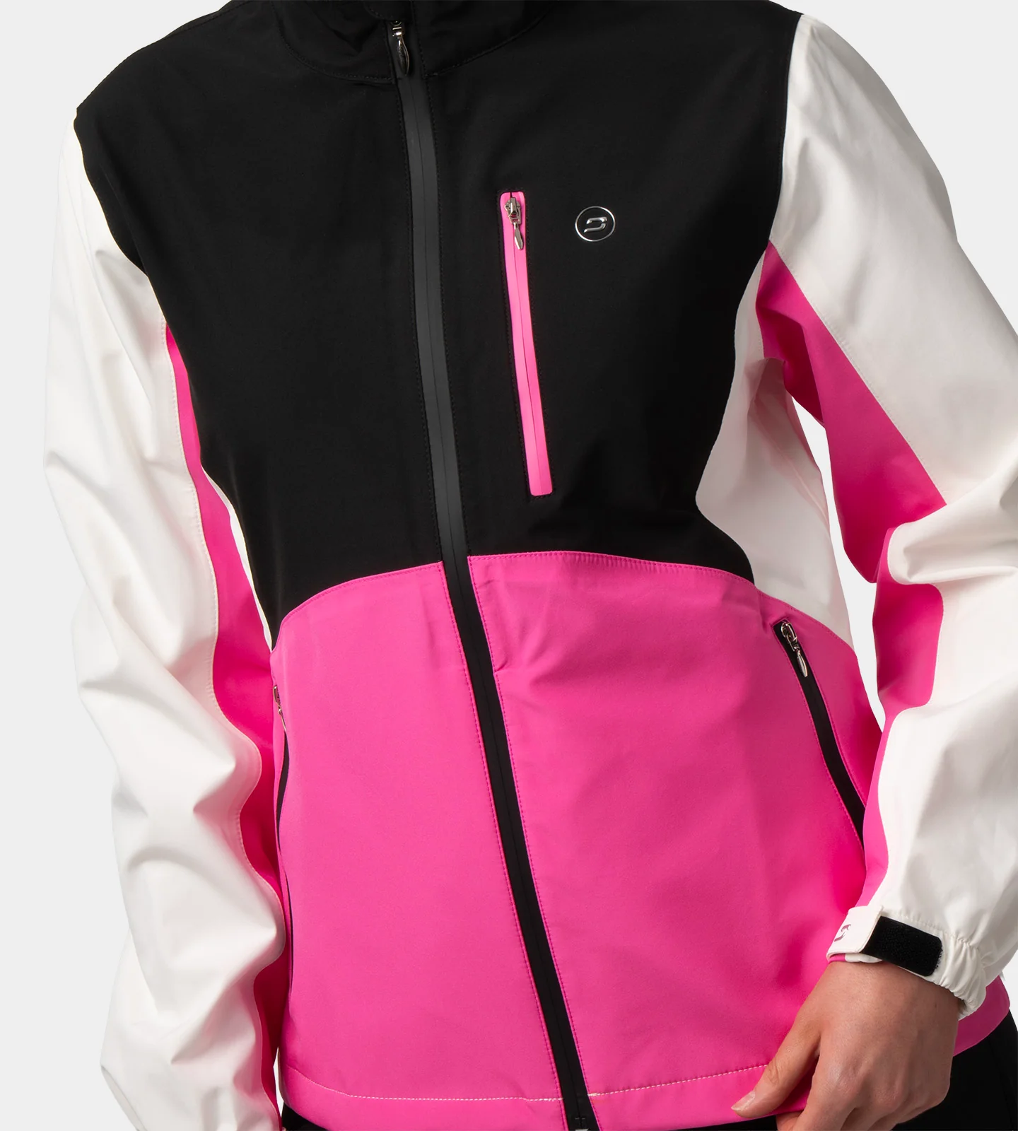 LADIES STORME RAIN JACKET - PINK - Image 4