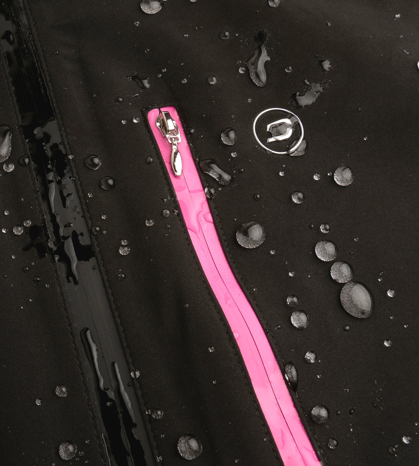 LADIES STORME RAIN JACKET - PINK - Image 8