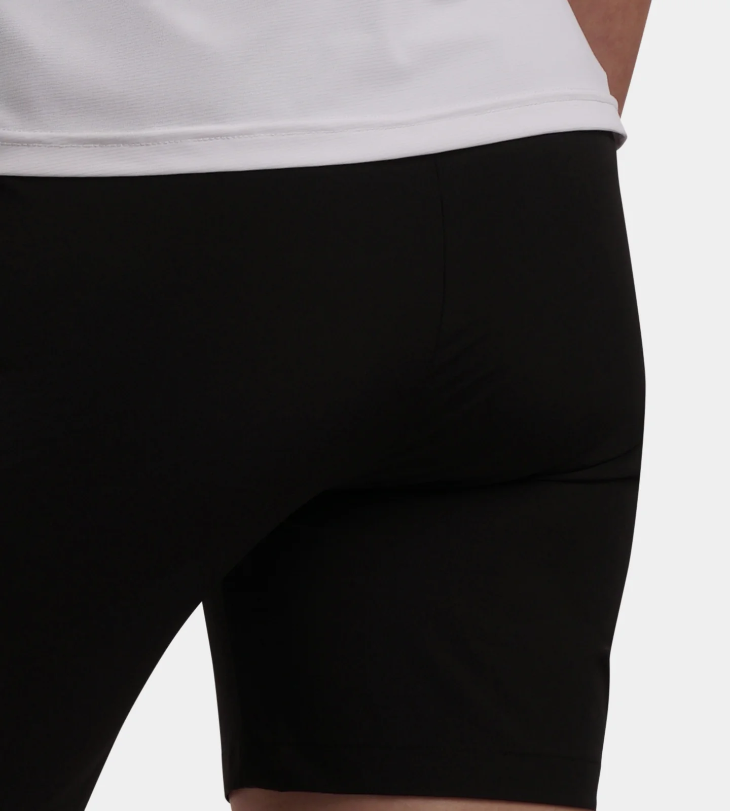 LADIES SUPREME SHORTS - BLACK - Image 3