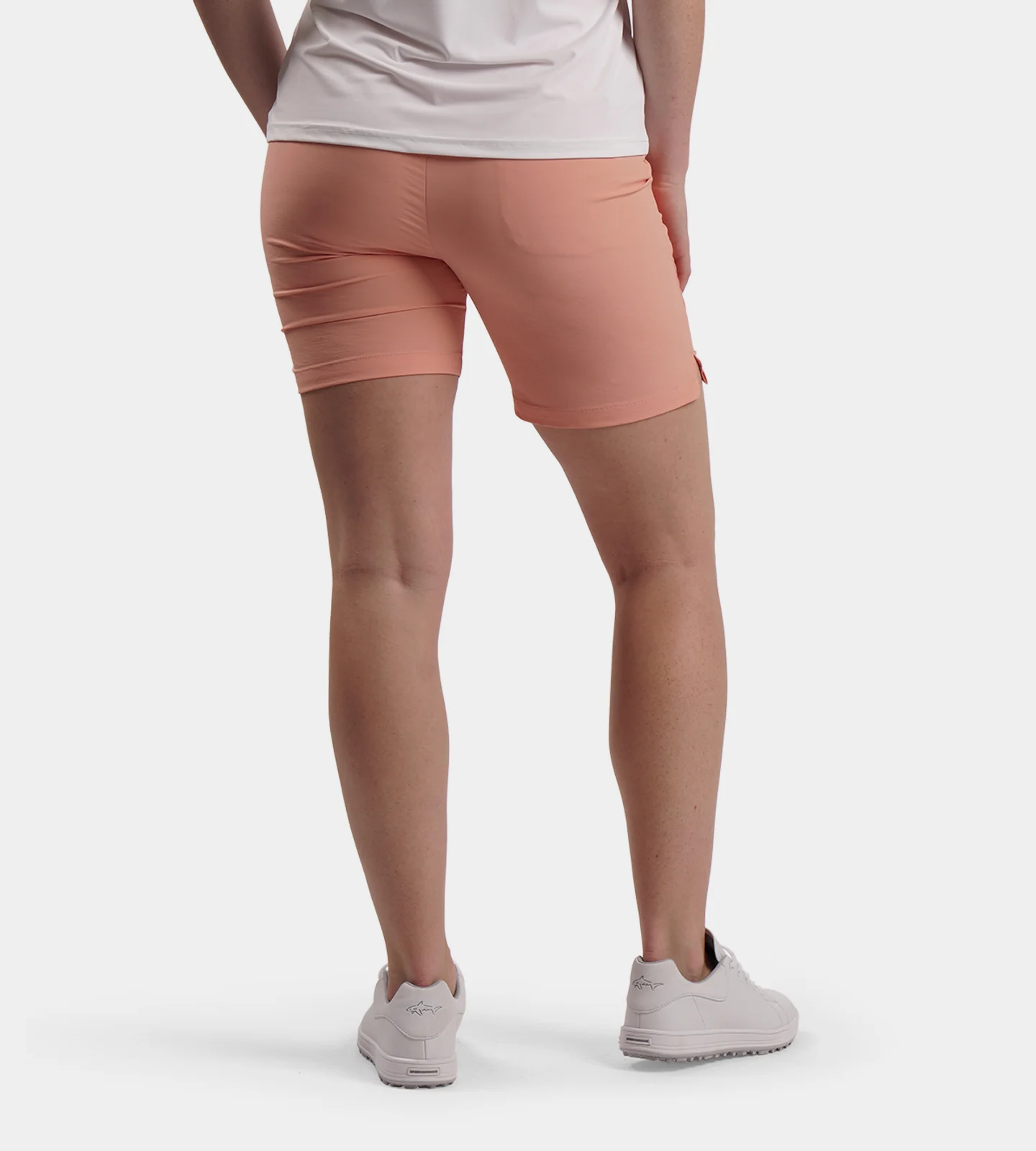 LADIES SUPREME SHORTS - CORAL - Image 3