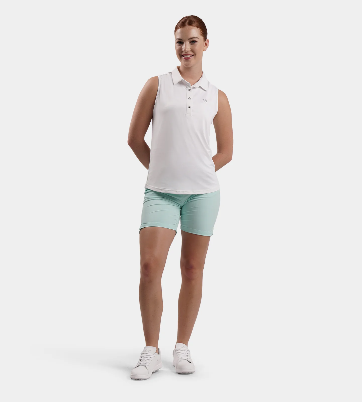 LADIES SUPREME SHORTS - MINT - Image 2
