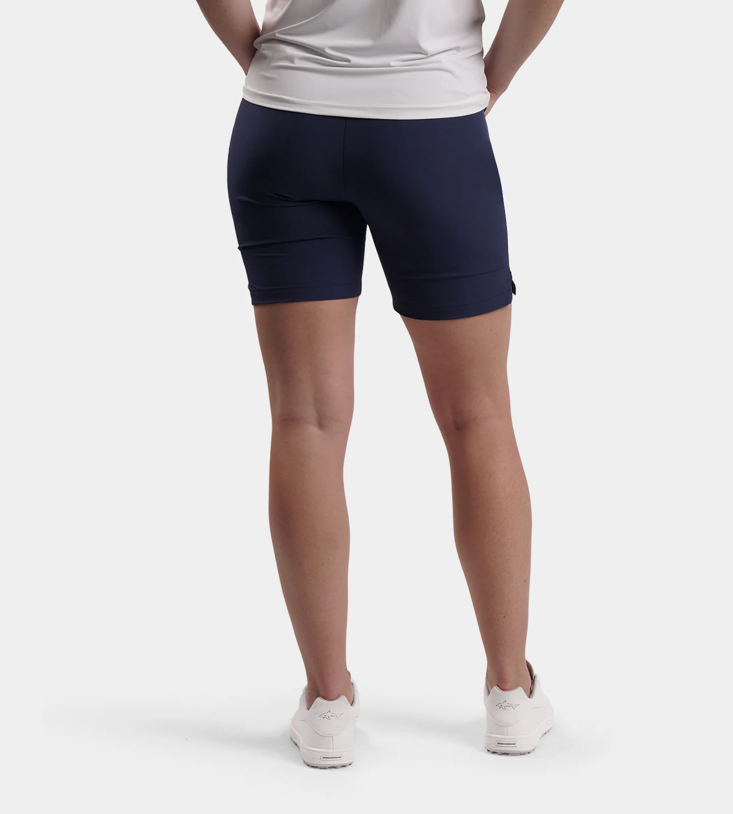 LADIES SUPREME SHORTS - NAVY - Image 3