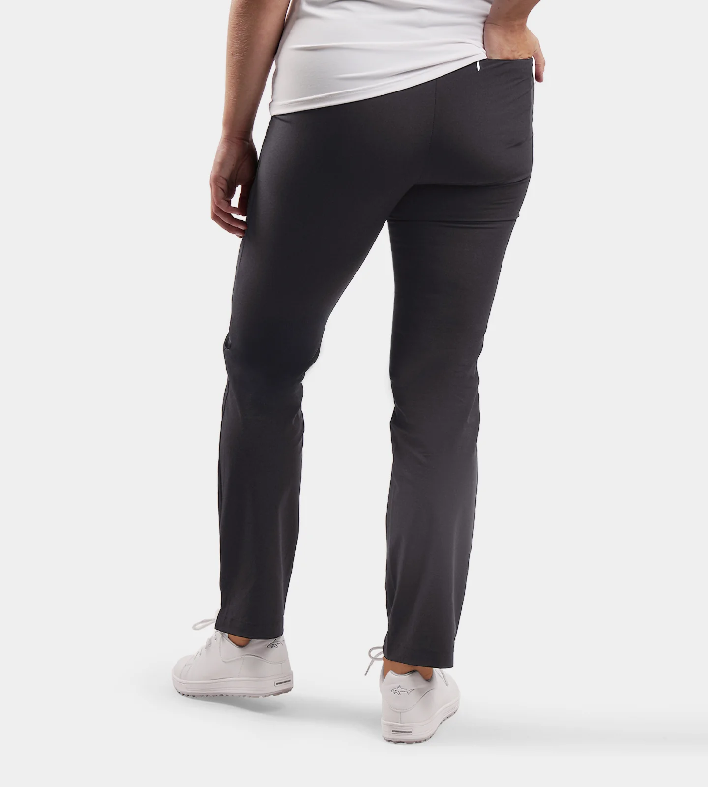 LADIES SUPREME TROUSERS - BLACK - Image 2