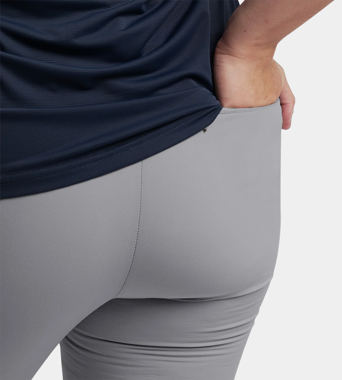 LADIES SUPREME TROUSERS - GREY - Image 3