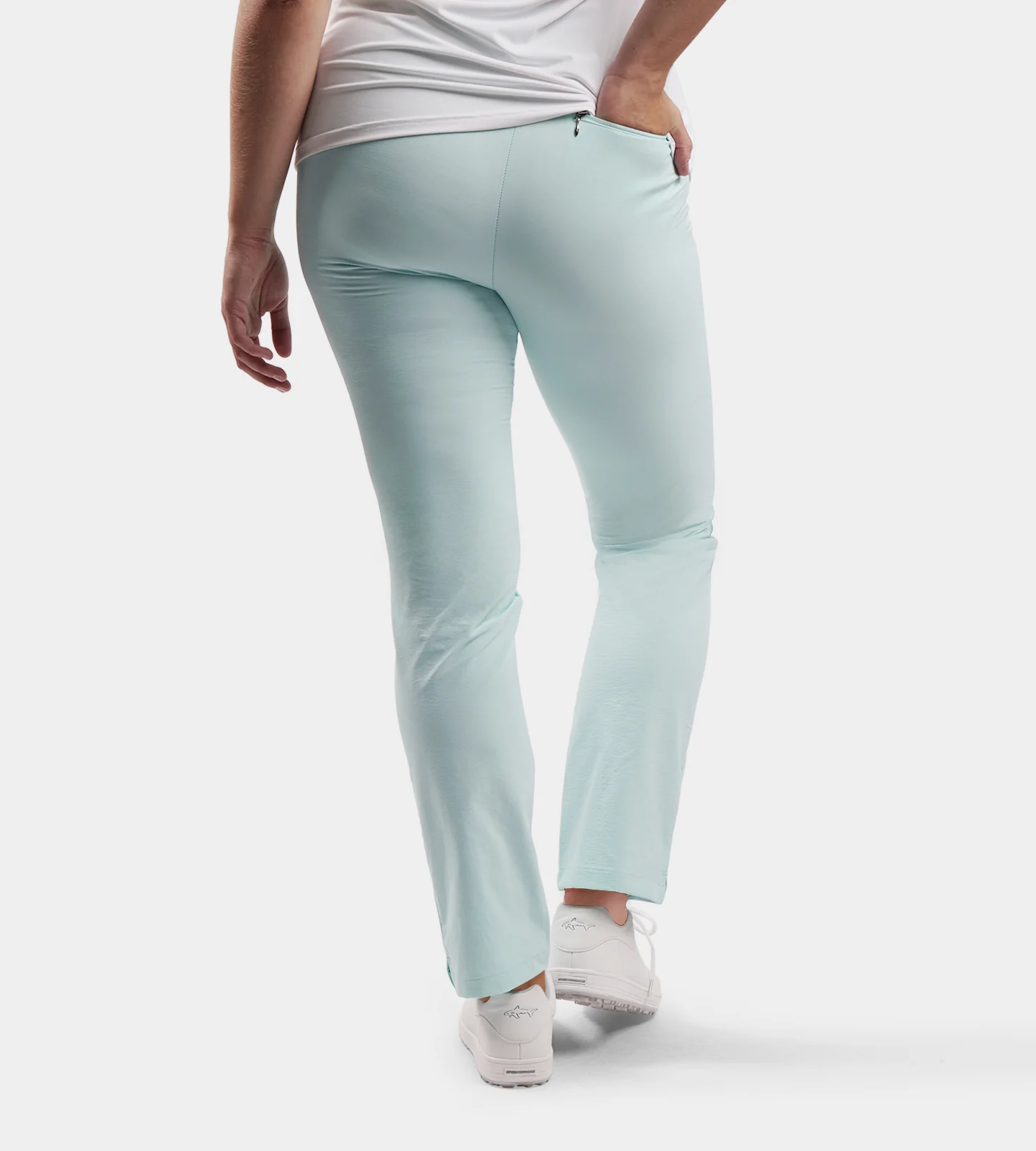 LADIES SUPREME TROUSERS - MINT - Image 2