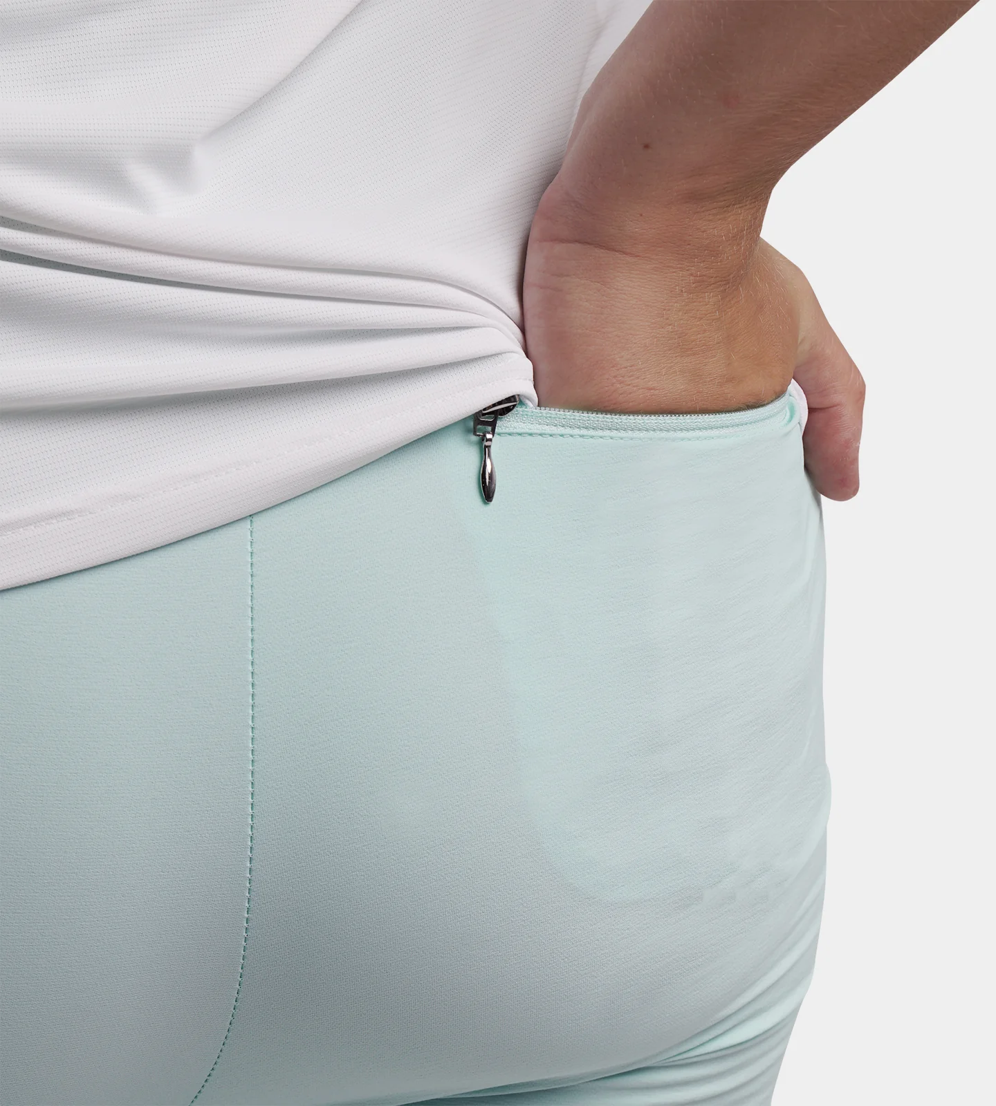 LADIES SUPREME TROUSERS - MINT - Image 3