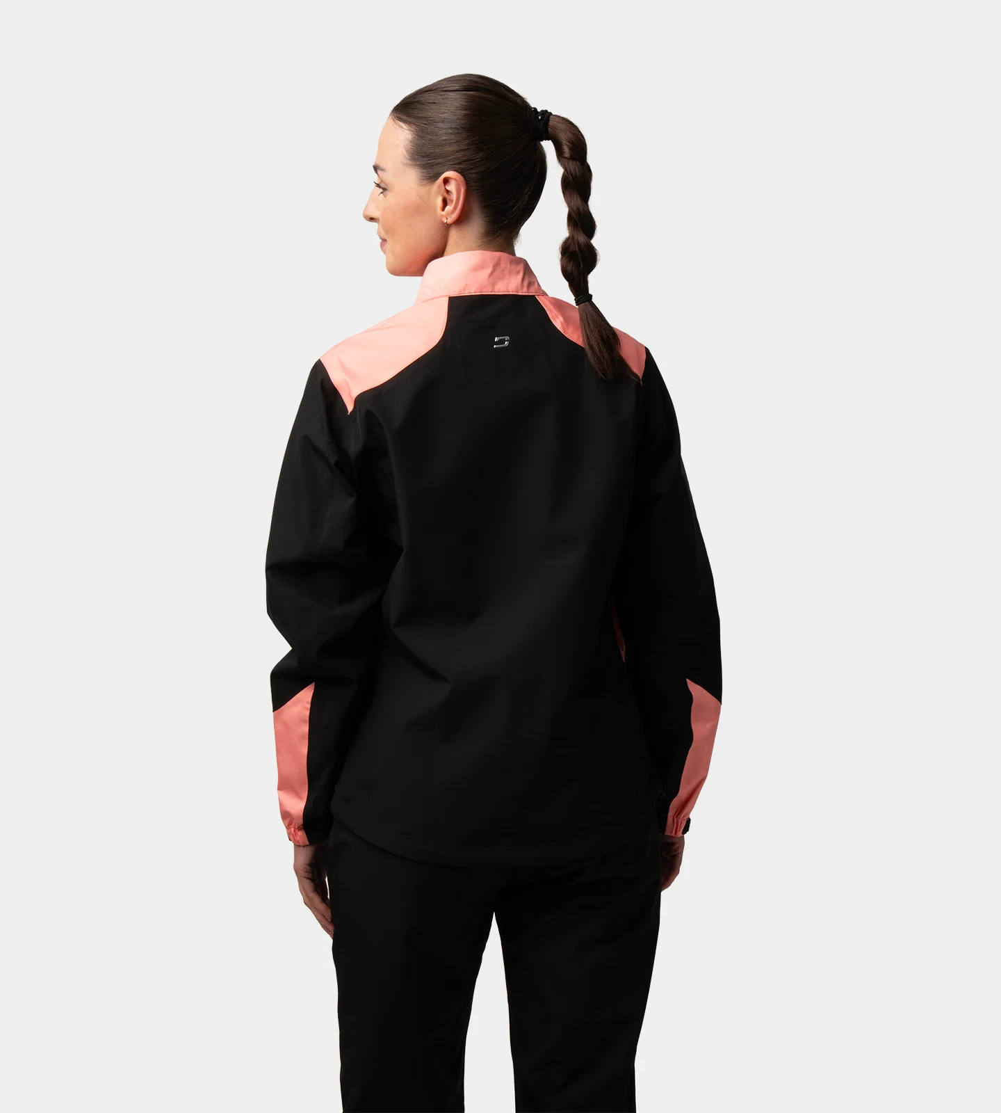 LADIES THERMA RAIN JACKET - BLACK - Image 2