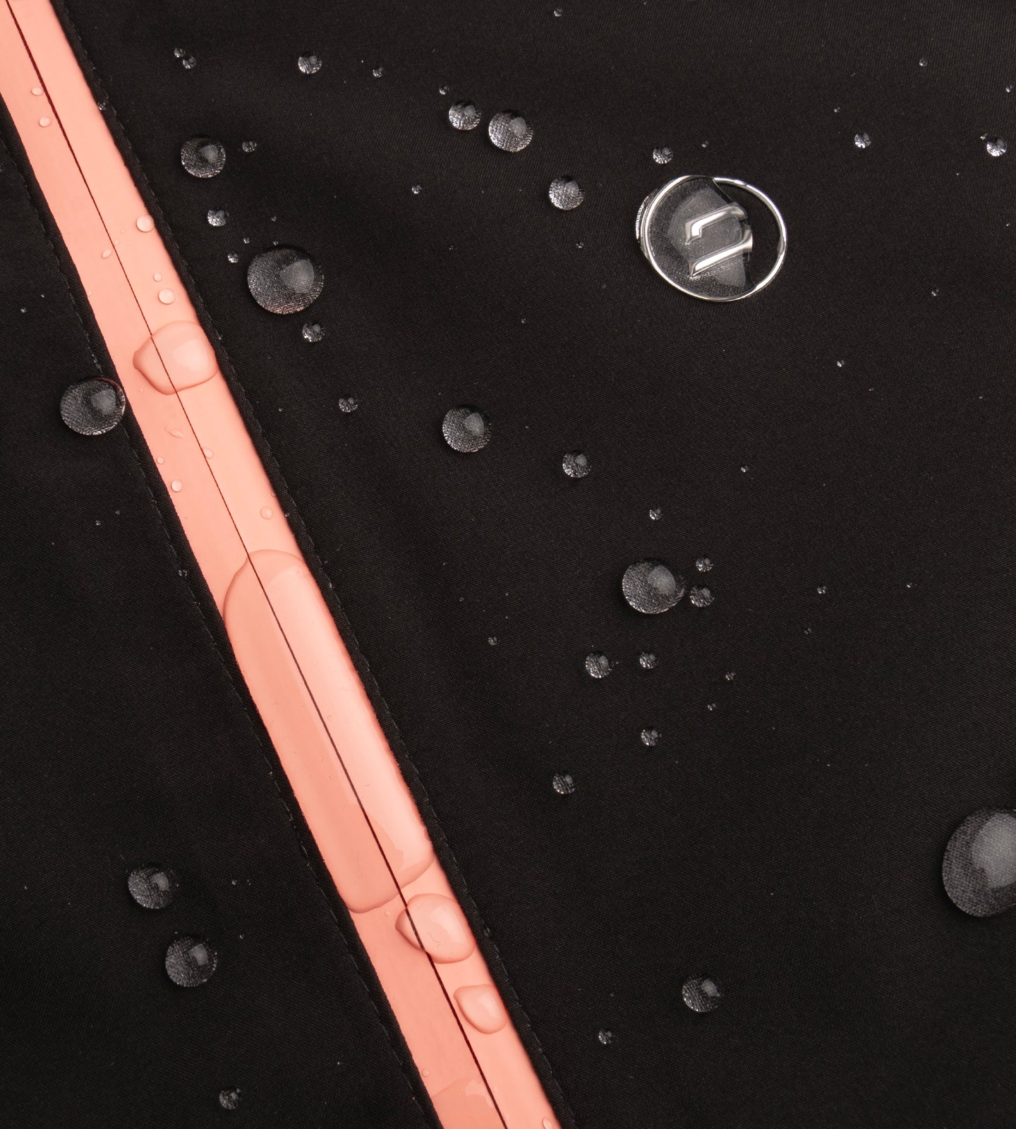 LADIES THERMA RAIN JACKET - BLACK - Image 7