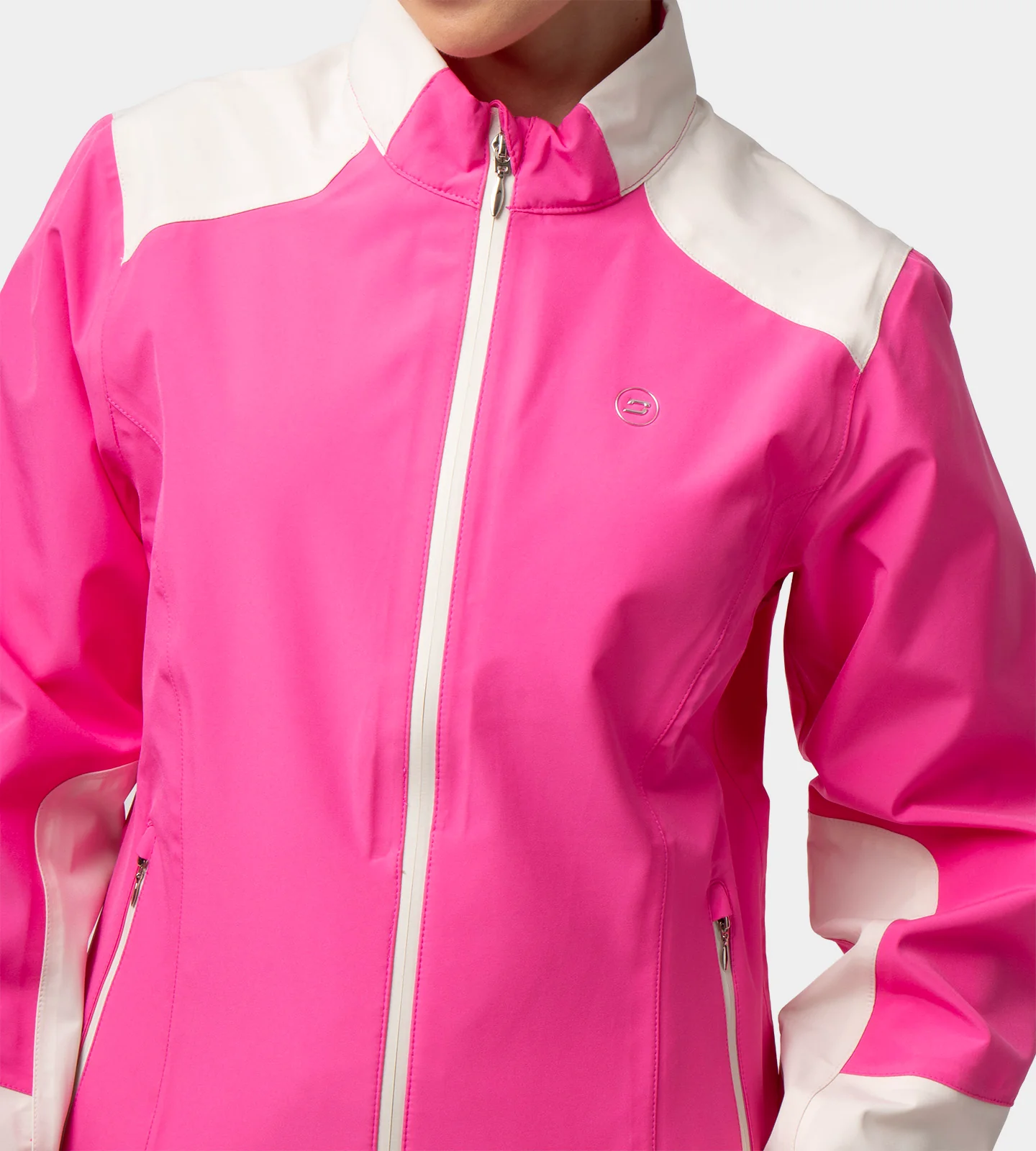 LADIES THERMA RAIN JACKET - PINK - Image 4