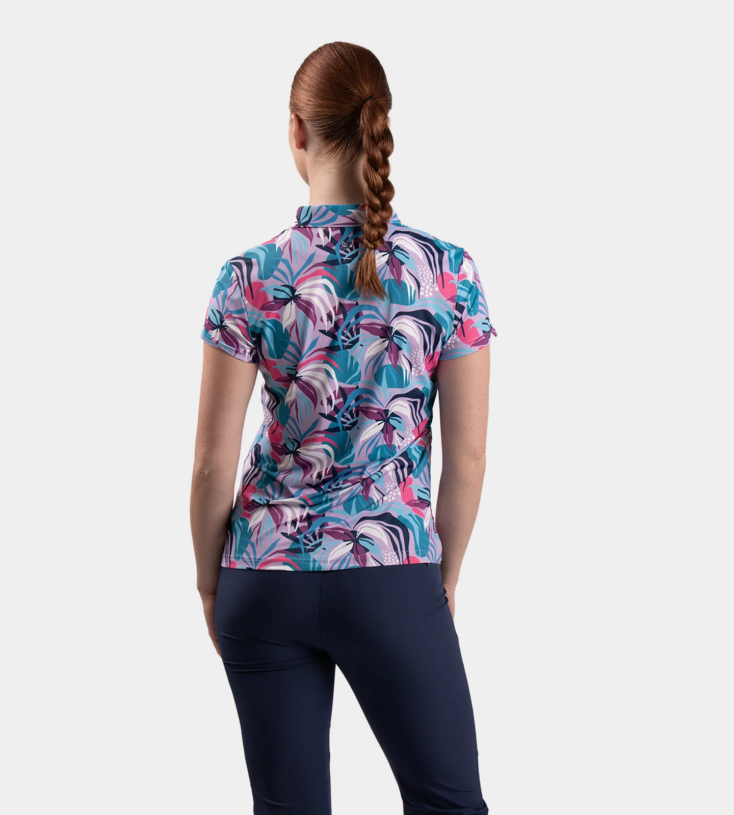 LADIES TROPIC POLO - LAVENDER - Image 3