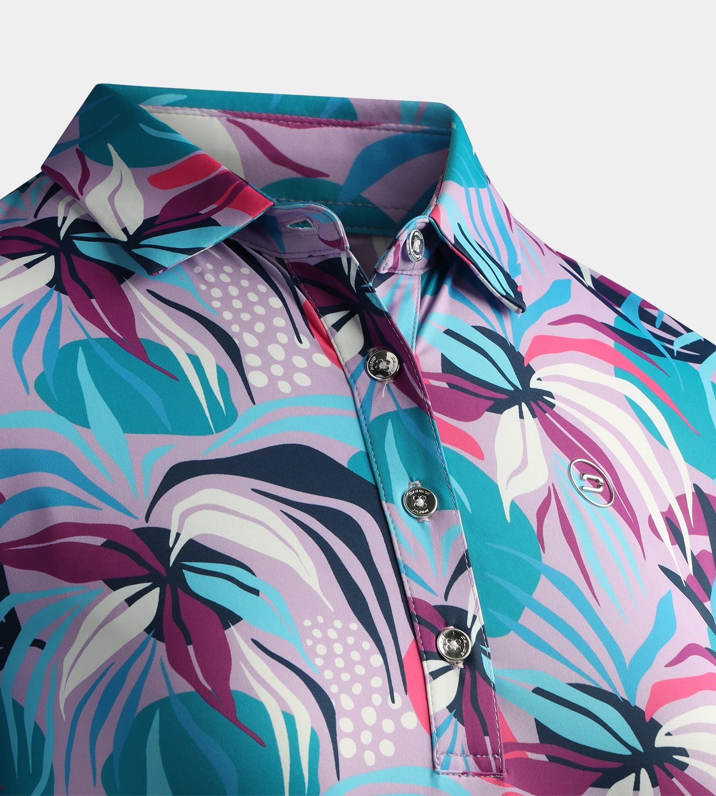 LADIES TROPIC POLO - LAVENDER - Image 4