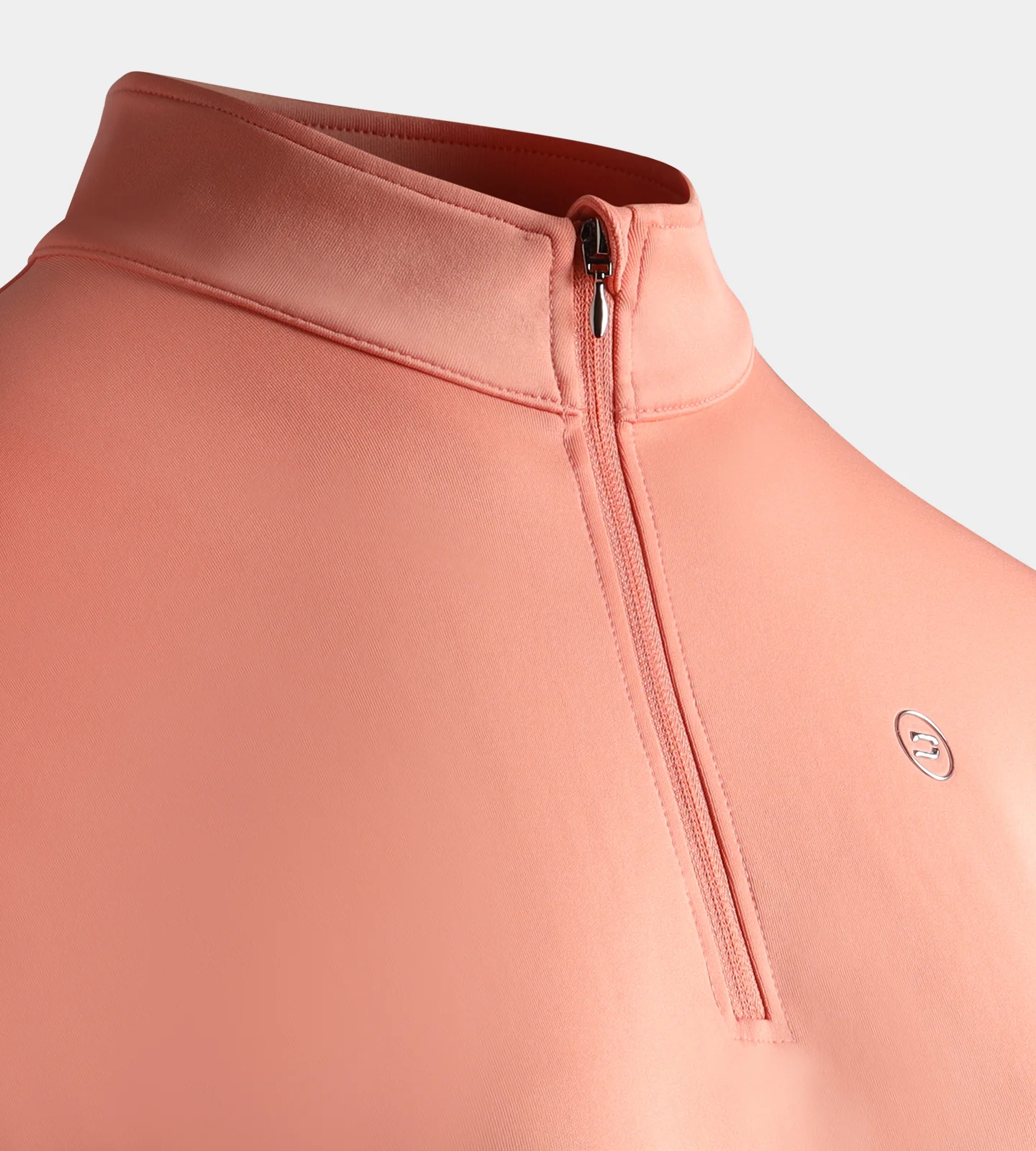 LADIES ULTRA BLEND MIDLAYER - CORAL - Image 4