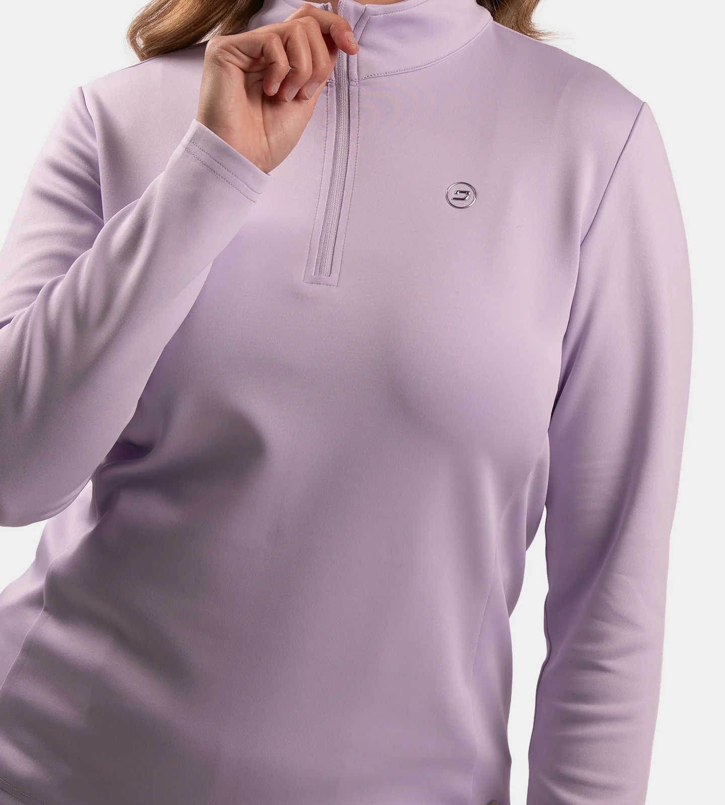 LADIES ULTRA BLEND MIDLAYER - LAVENDER - Image 2