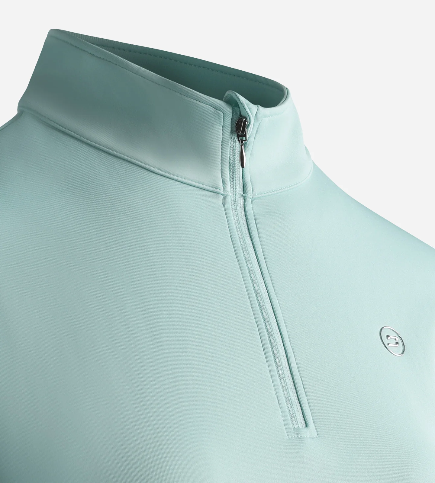 LADIES ULTRA BLEND MIDLAYER - MINT - Image 4