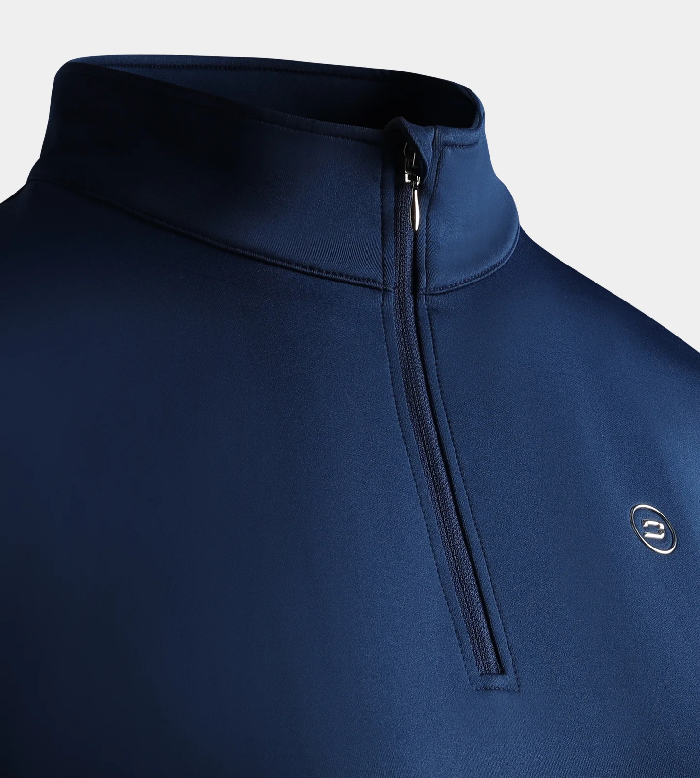 LADIES ULTRA BLEND MIDLAYER - NAVY - Image 4