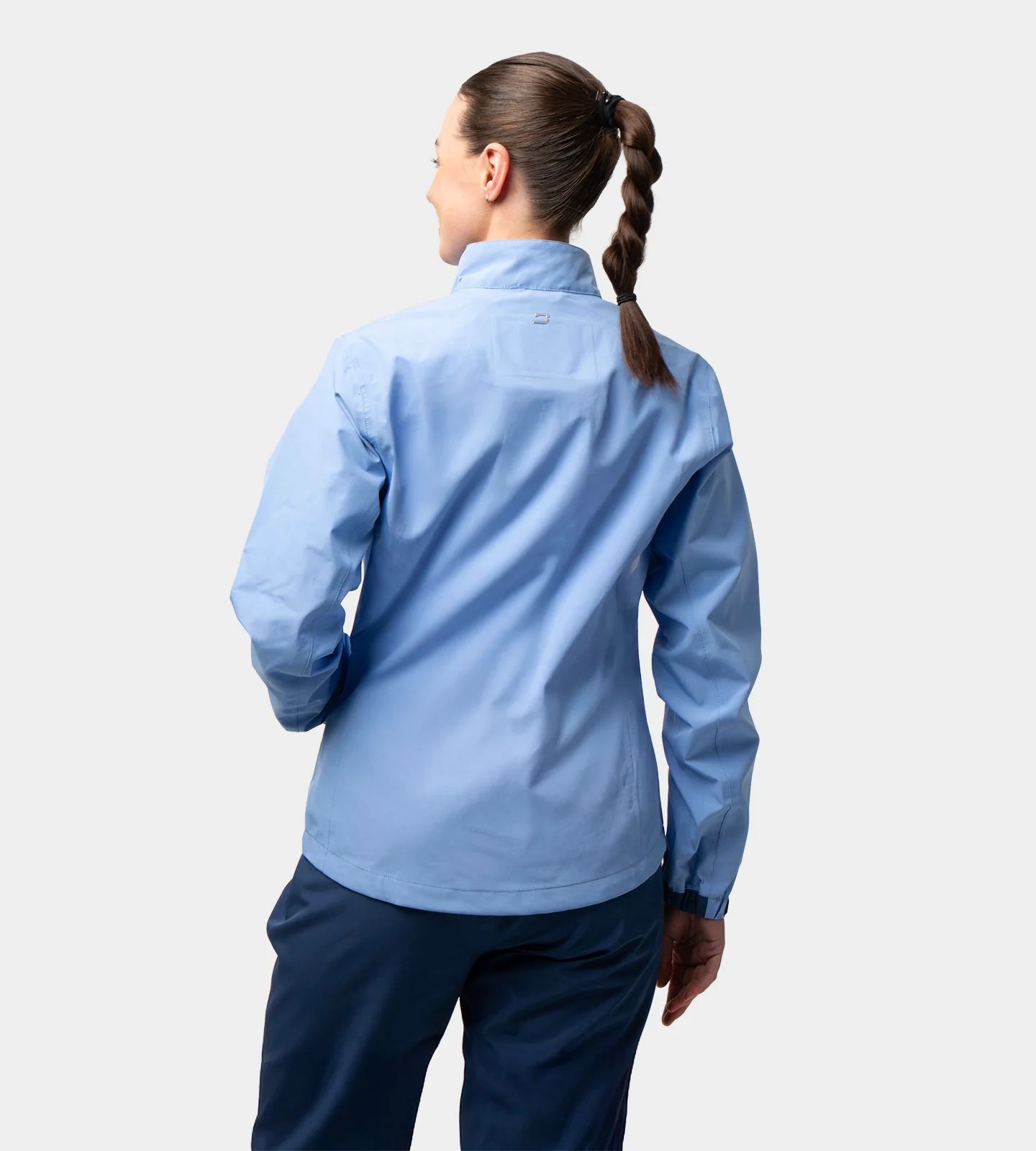 LADIES VENUS RAIN JACKET - BLUE - Image 2