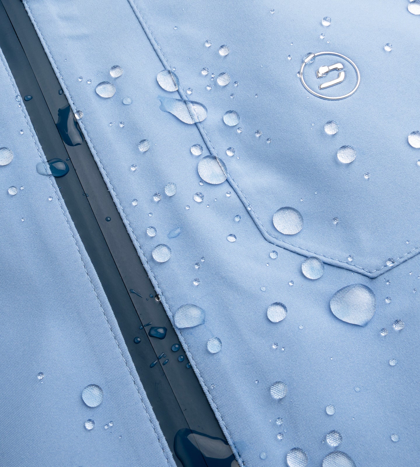 LADIES VENUS RAIN JACKET - BLUE - Image 7